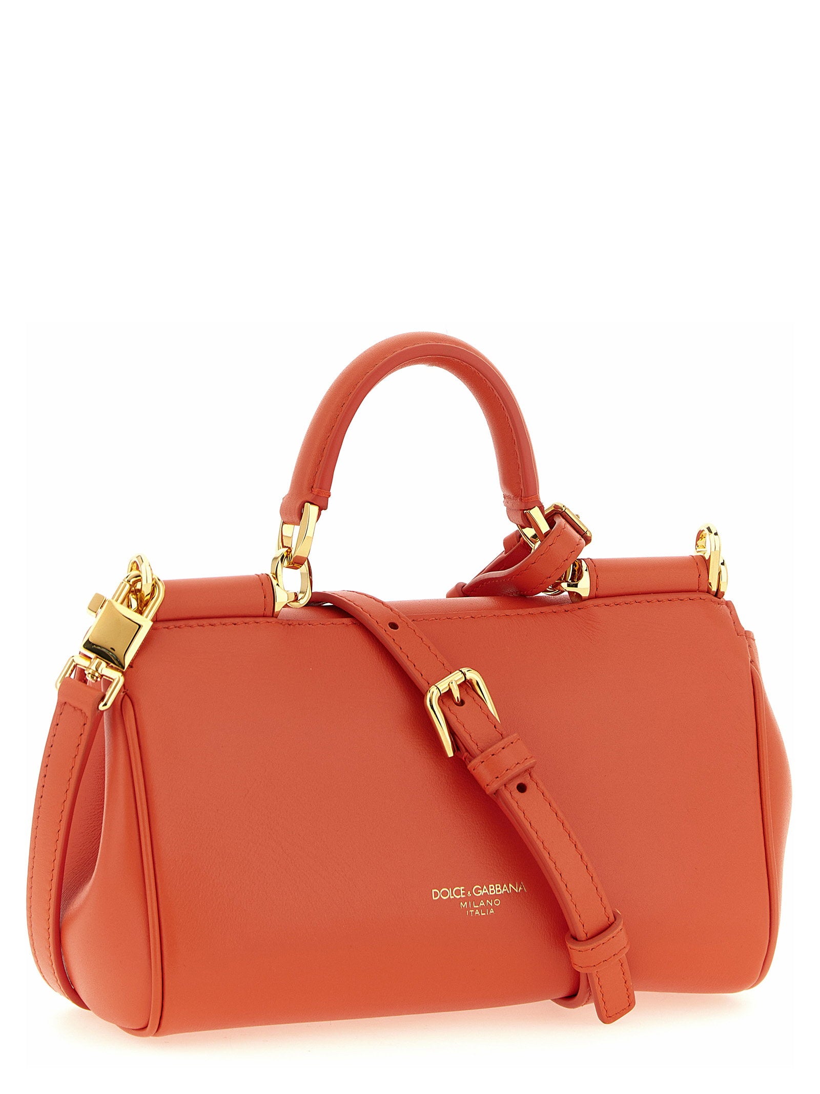 Dolce & Gabbana My Sicily Mini Handbag Orange