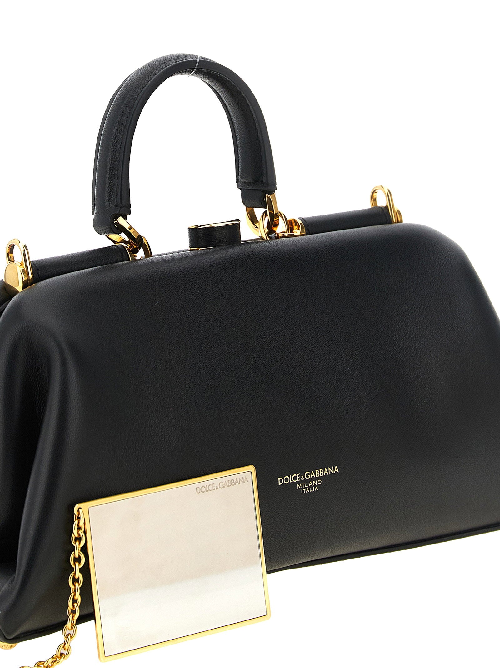 Dolce & Gabbana Grandma Medium Handbag Black