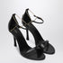 Givenchy 4G Liquid 95 black leather high-heel sandals Black
