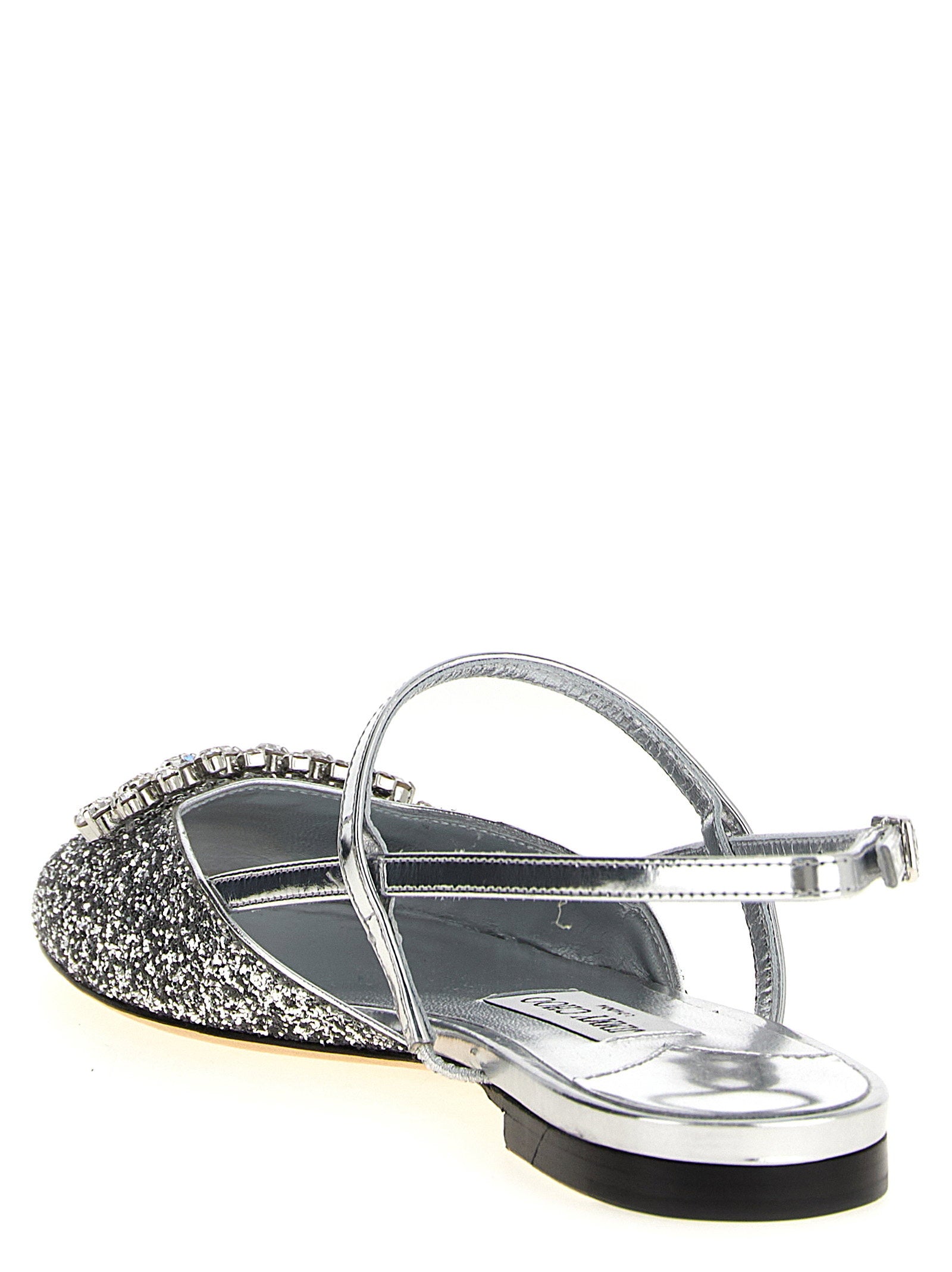 Jimmy Choo Belinda Slingback Silver