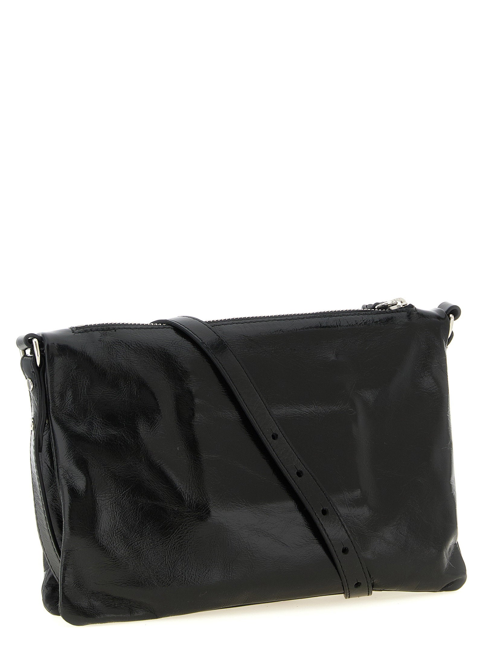 Isabel Marant Winna Duo Crossbody Bag Black