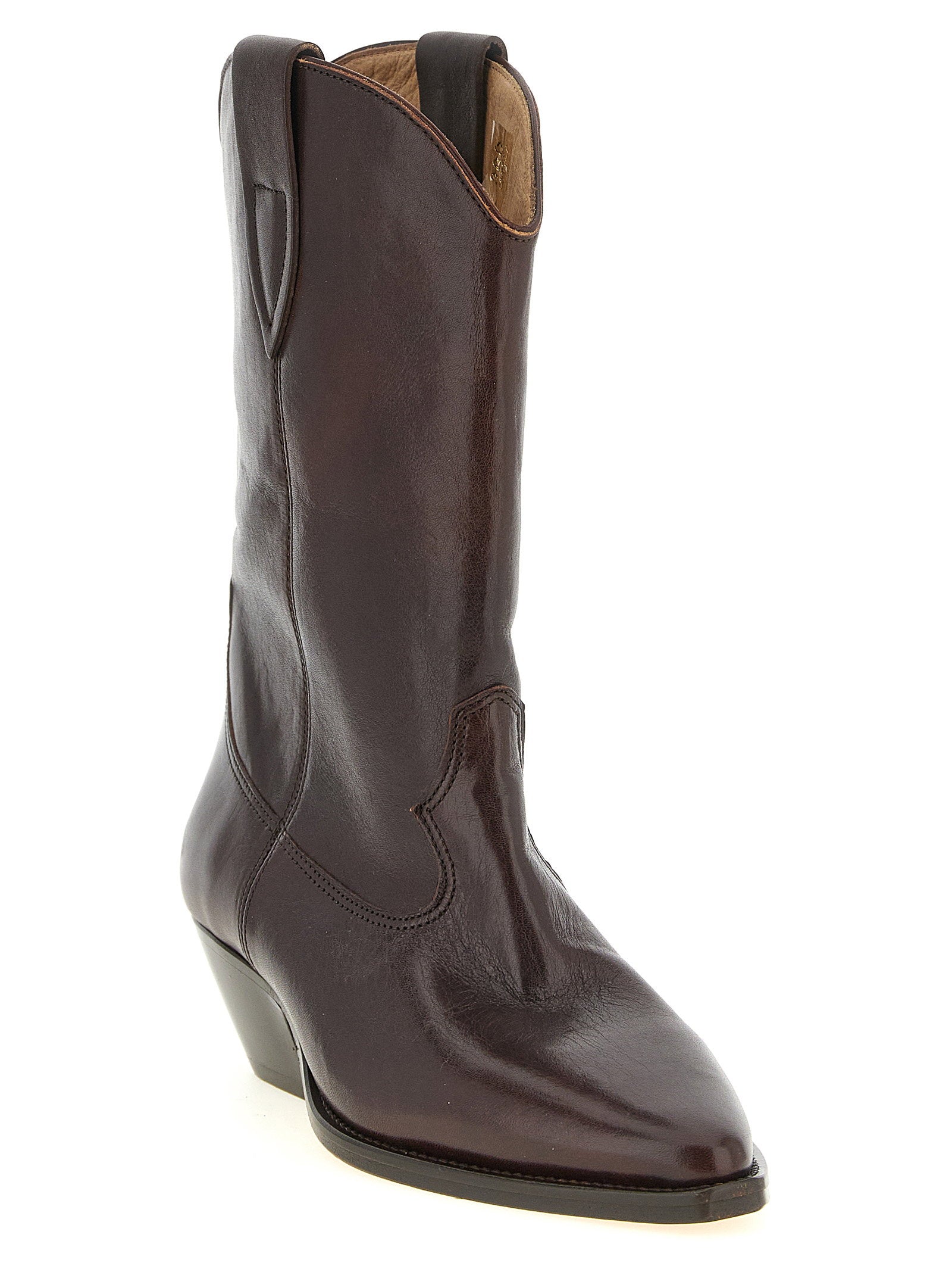 Isabel Marant Duerto Texas Boots Brown