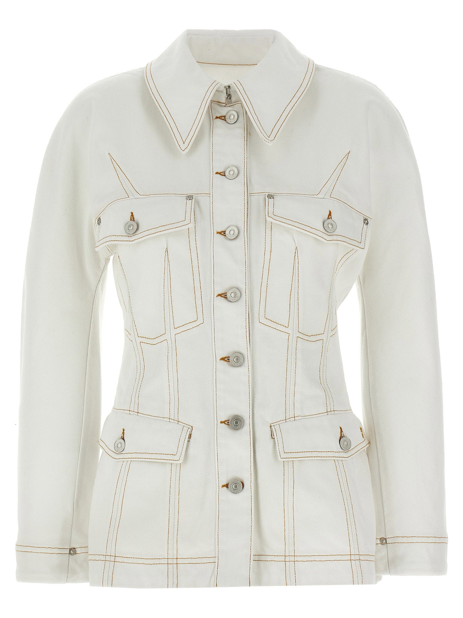 Givenchy Denim Jacket White