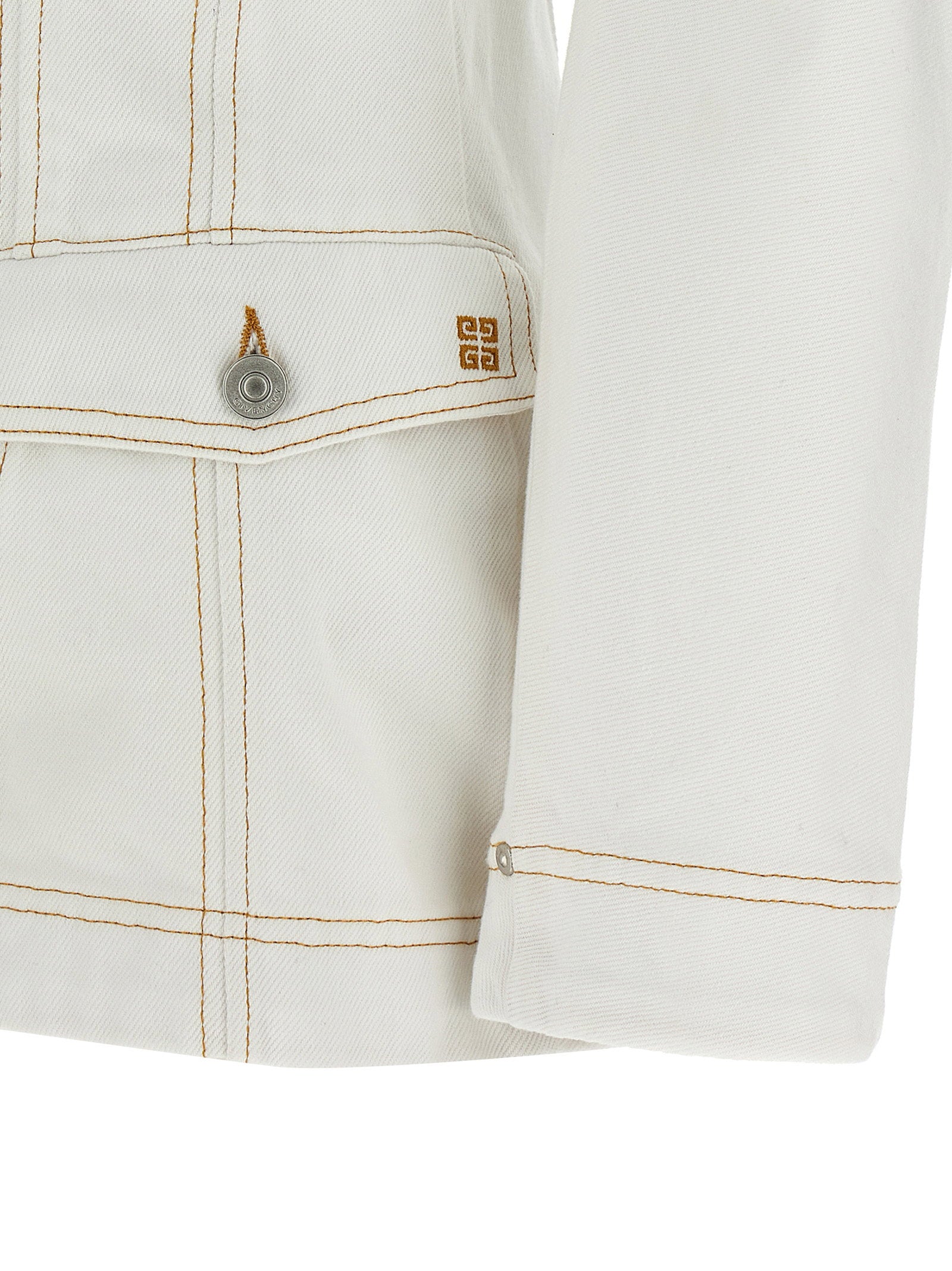 Givenchy Denim Jacket White