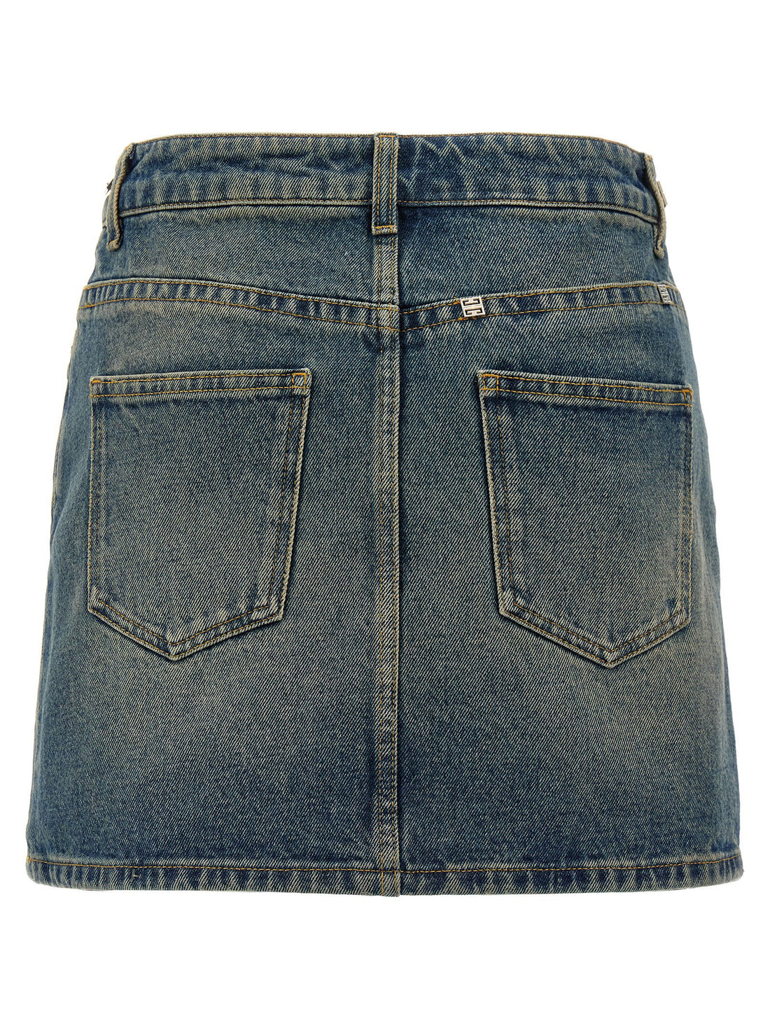 Givenchy Denim Mini Skirt Blue