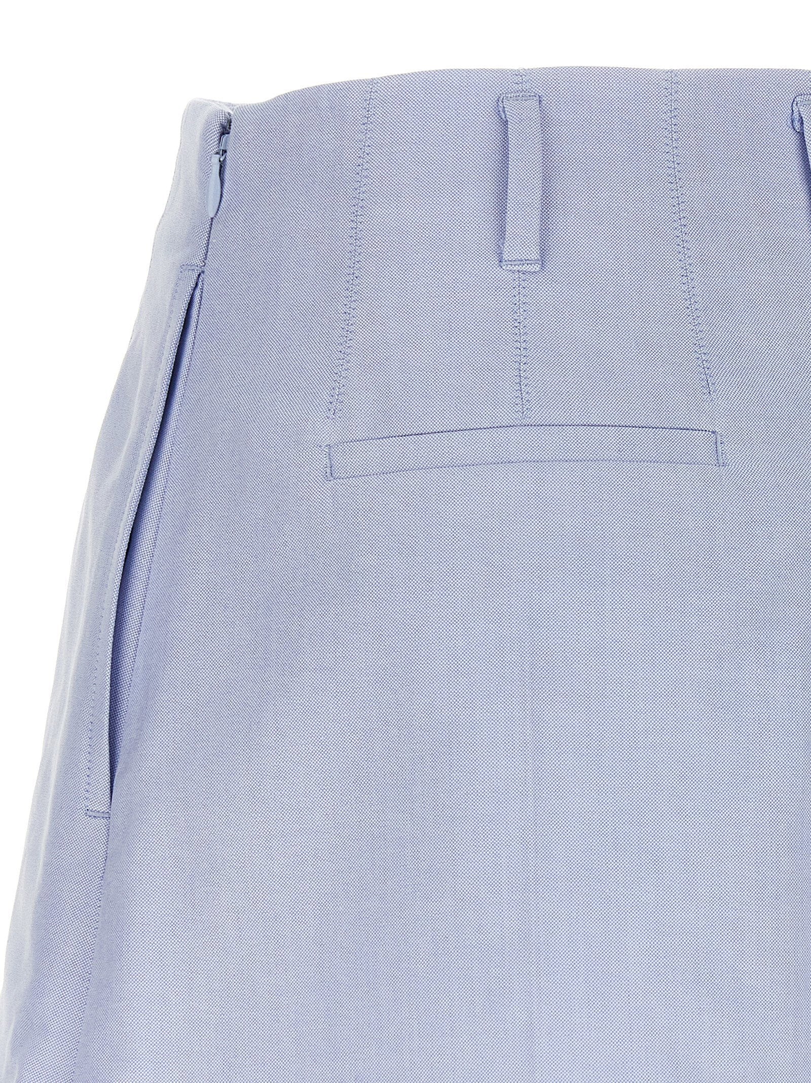 Givenchy Embroidery Shorts Light Blue