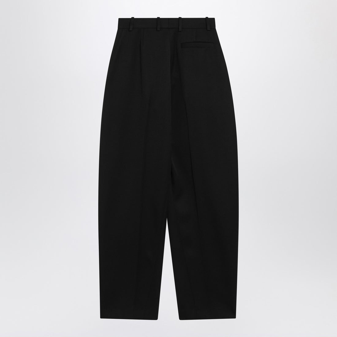 Givenchy High-Rise Tailored Wool Trousers Black