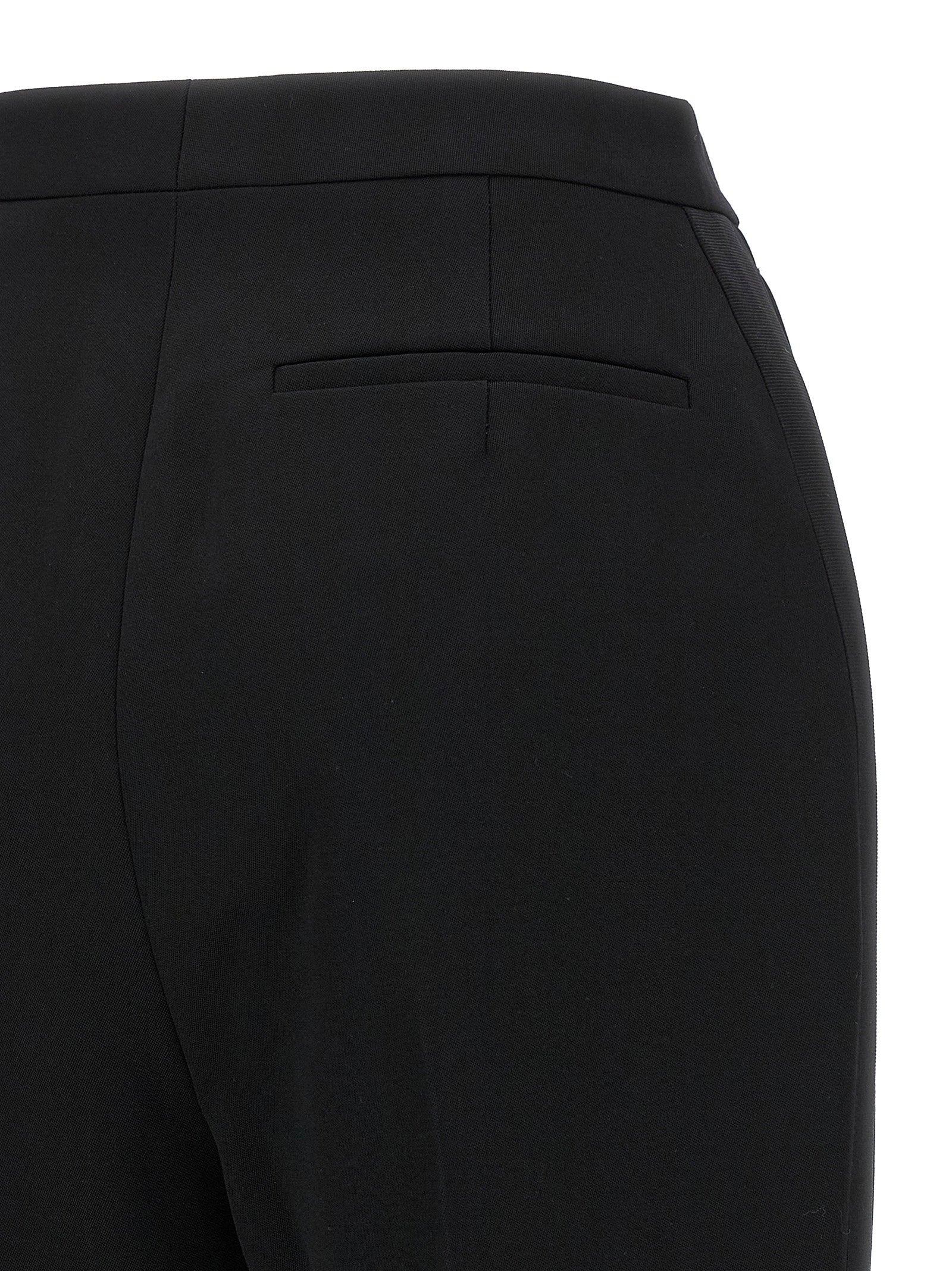 Givenchy Satin Band Pants Black