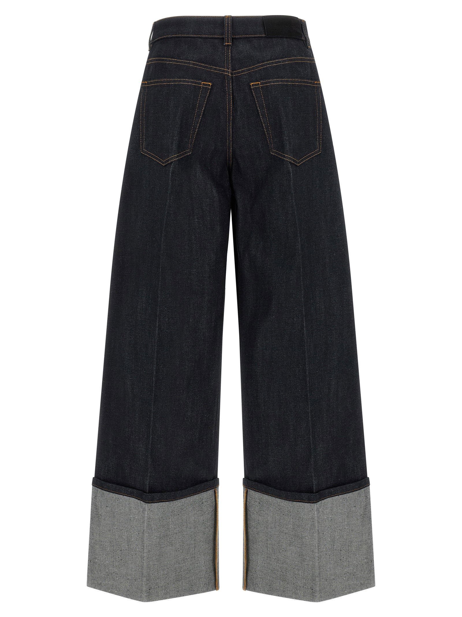 Givenchy Turn Up Jeans Blue