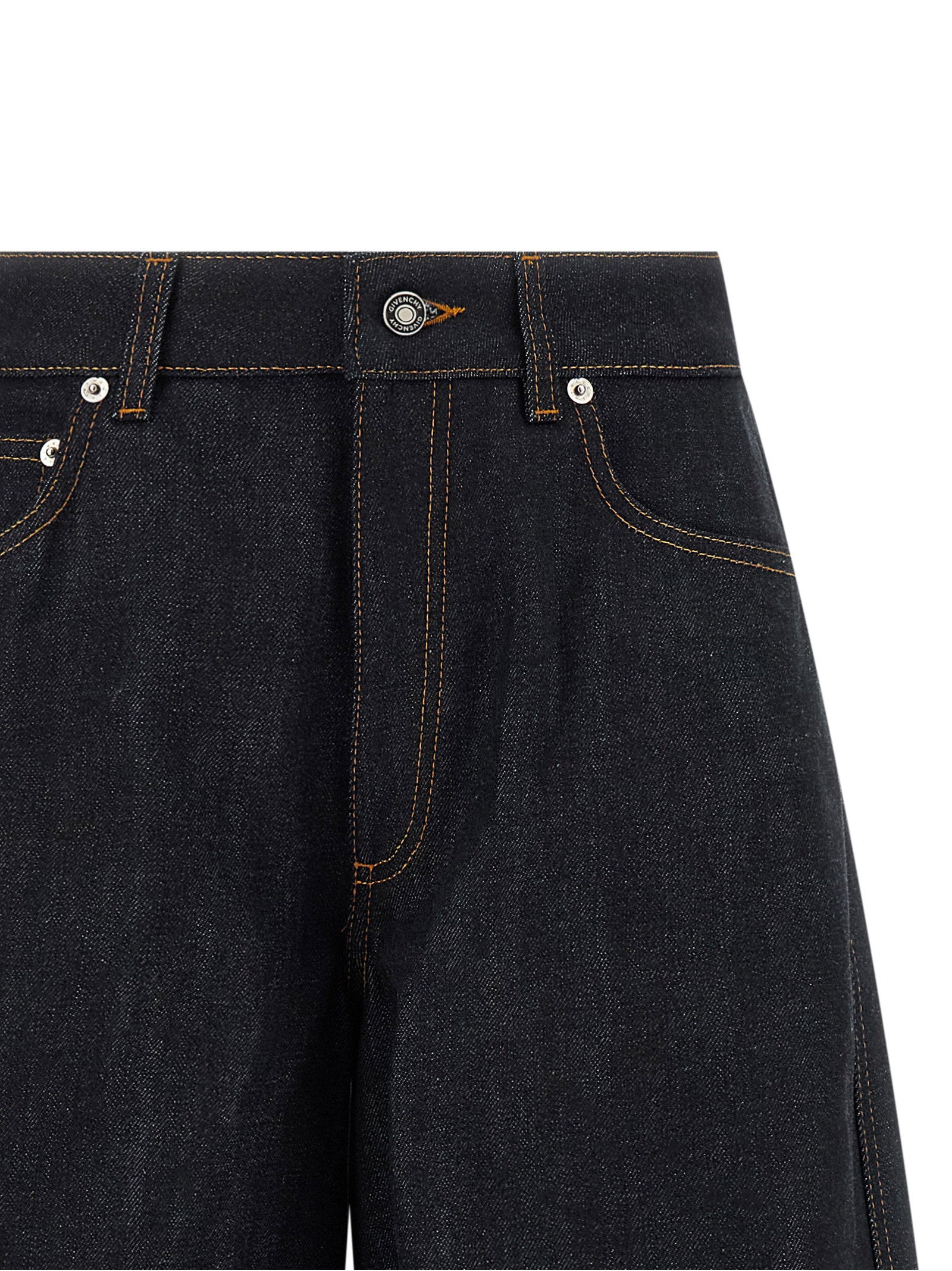 Givenchy Turn Up Jeans Blue