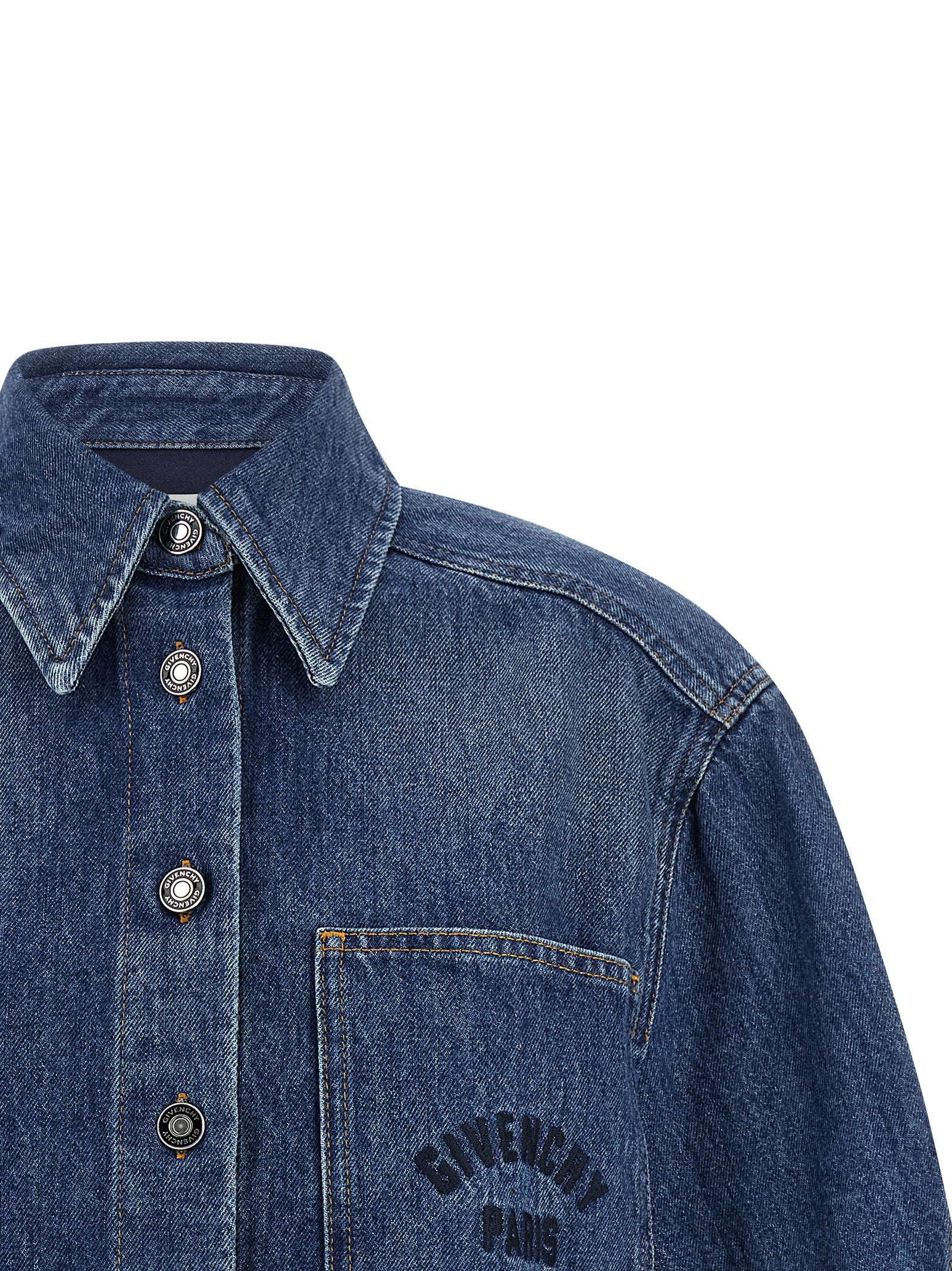 Givenchy Denim Shirt Blue