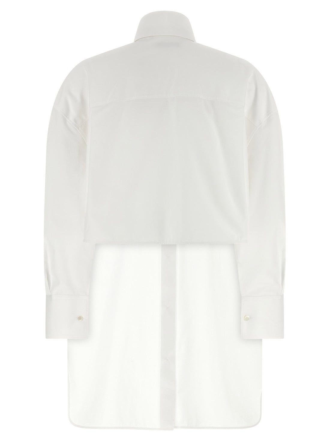 Givenchy Asymmetric Shirt White