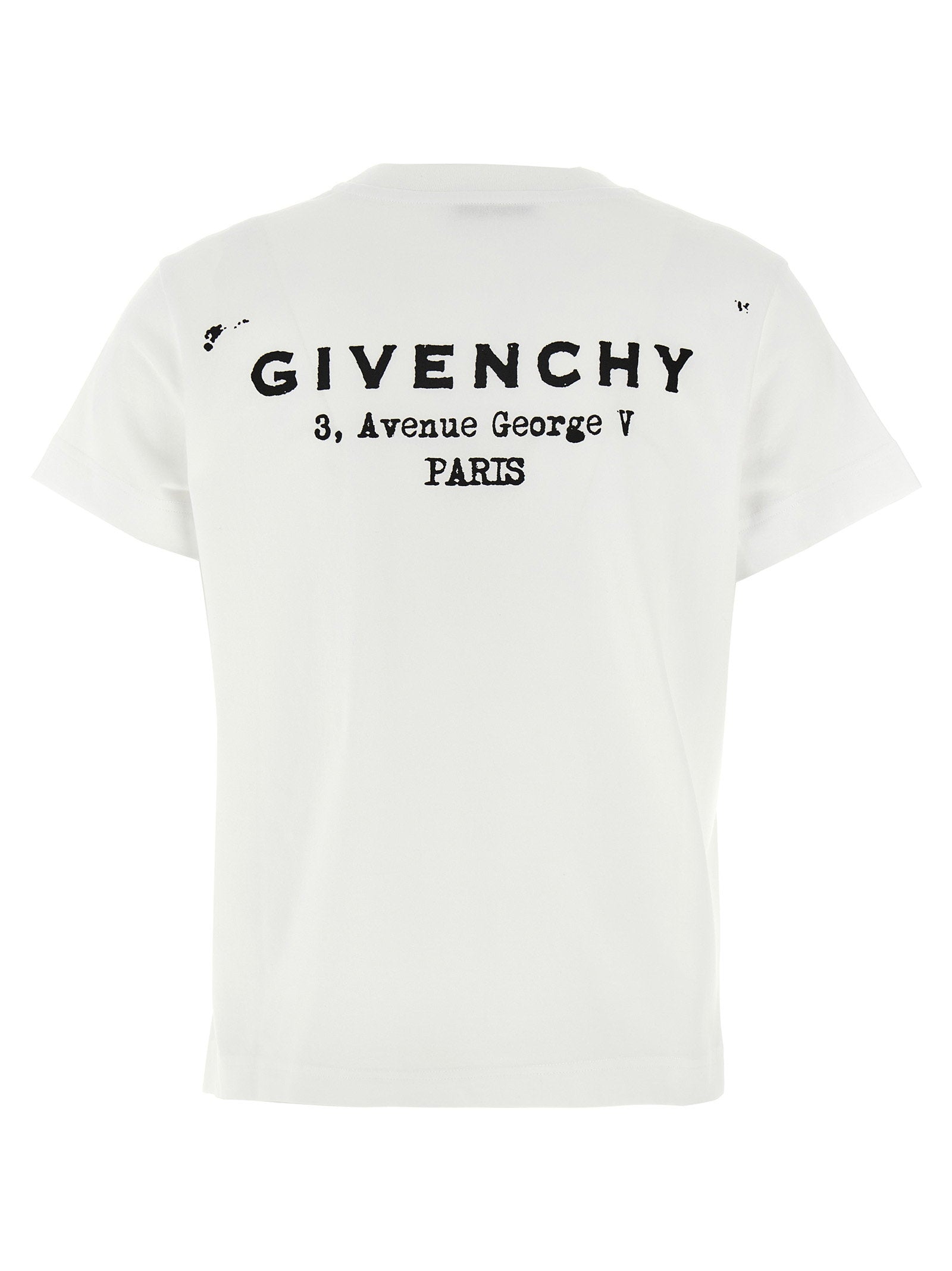 Givenchy Stamp T-shirt White/black