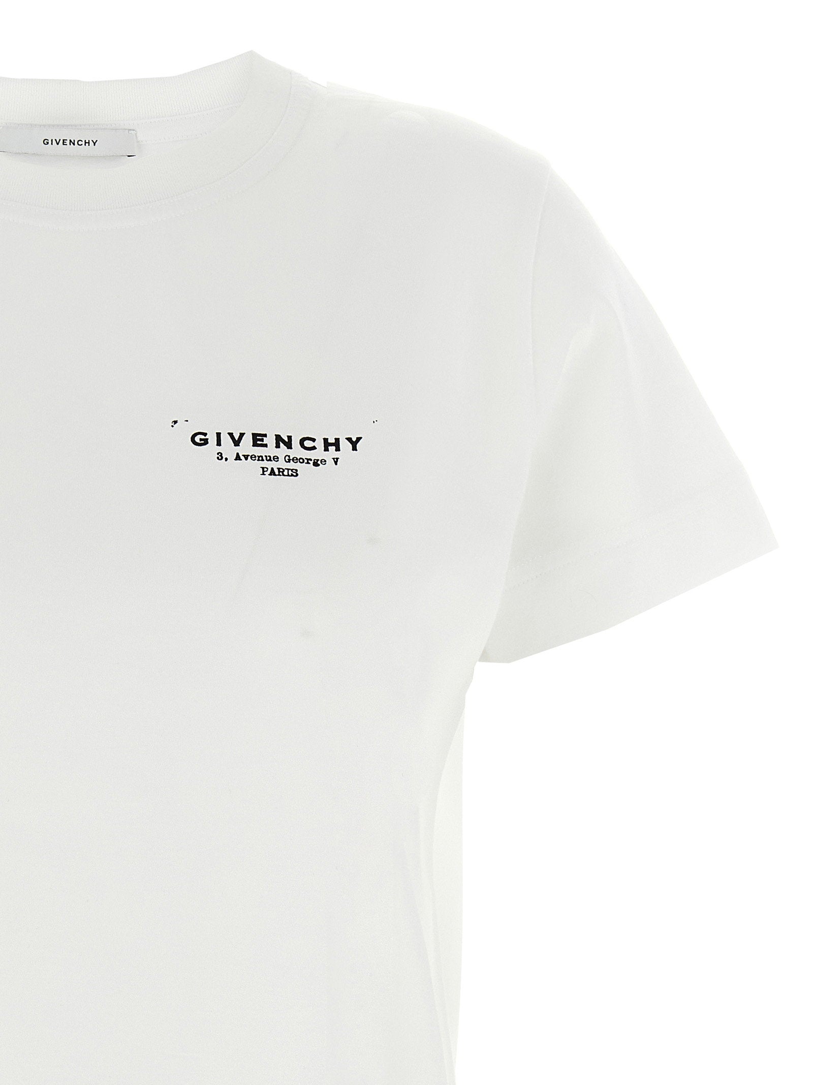 Givenchy Stamp T-shirt White/black