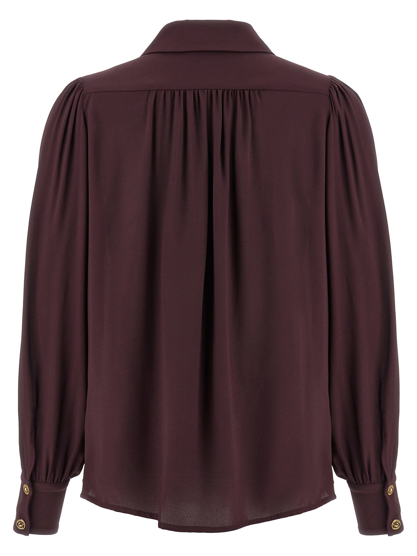 Elisabetta Franchi Necklace Shirt Purple