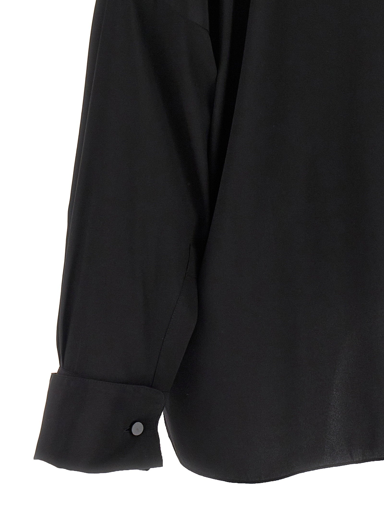 Tom Ford Crepe De Chine Shirt Black