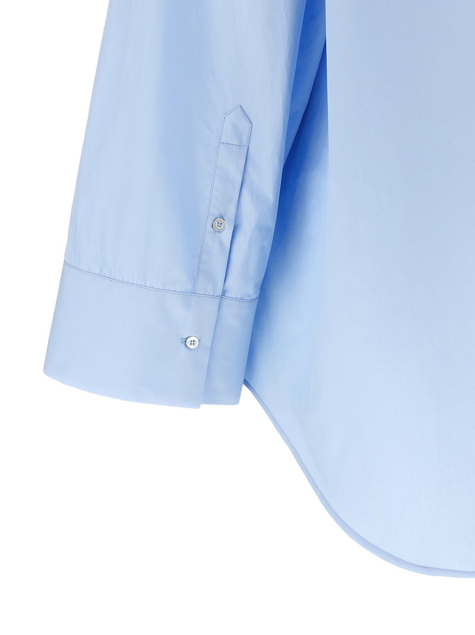 Fabiana Filippi Poplin Shirt Light blue