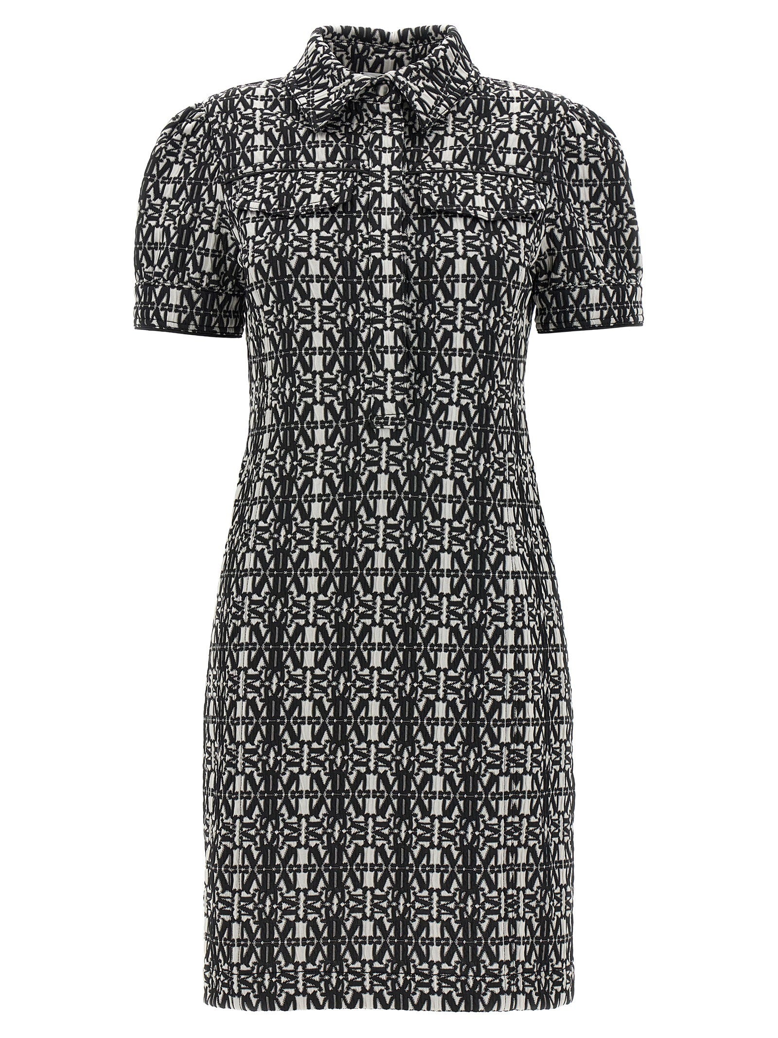 Max Mara Cesy Dress White/black