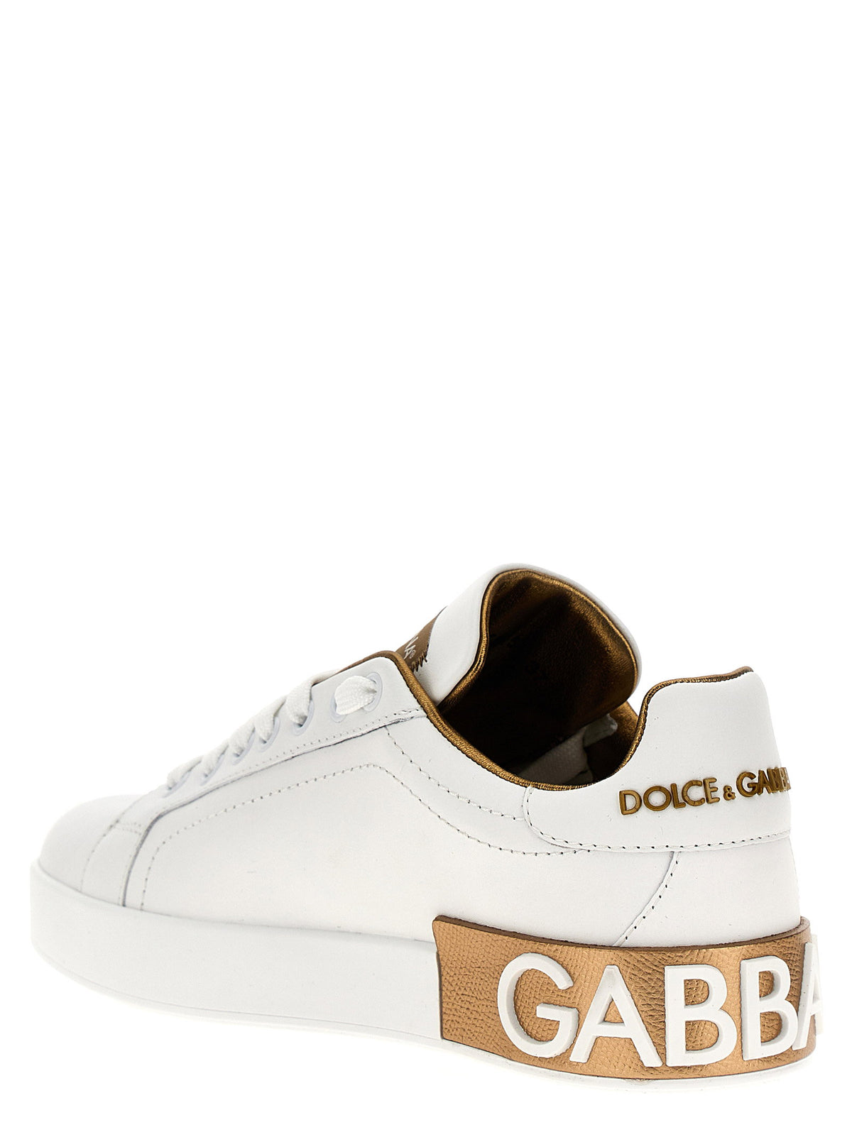 Dolce & Gabbana Portofino Sneakers Gold