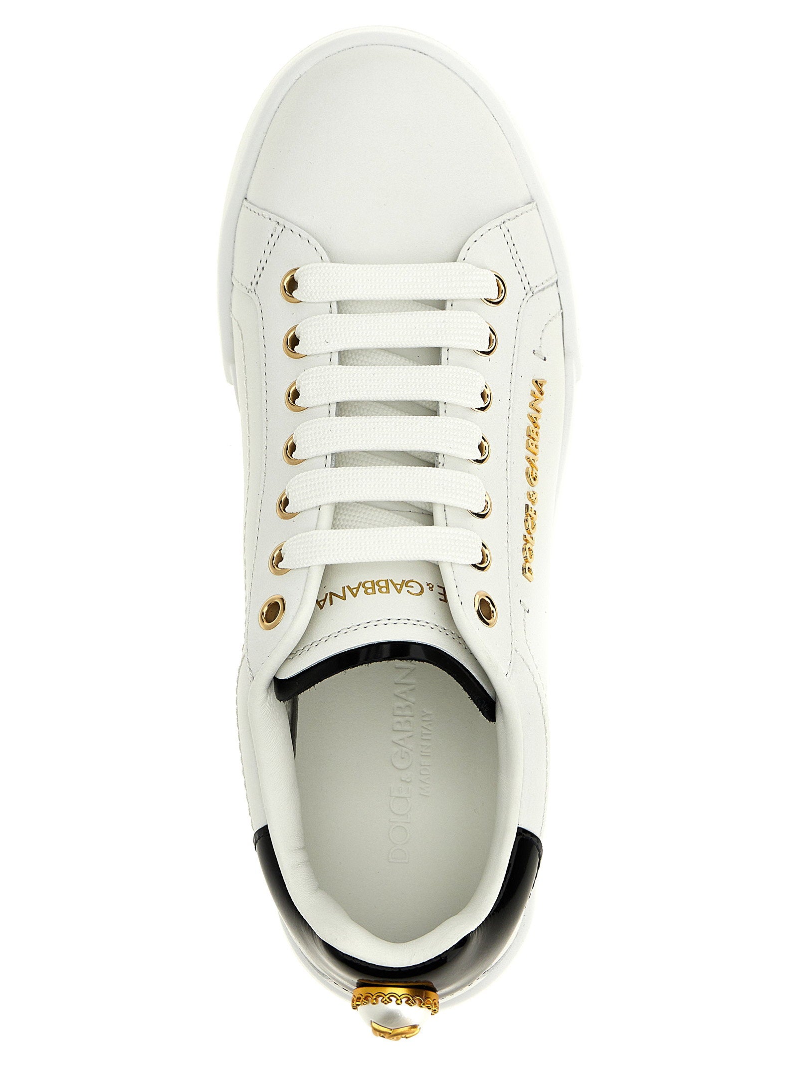 Dolce & Gabbana Portofino Sneakers White/black