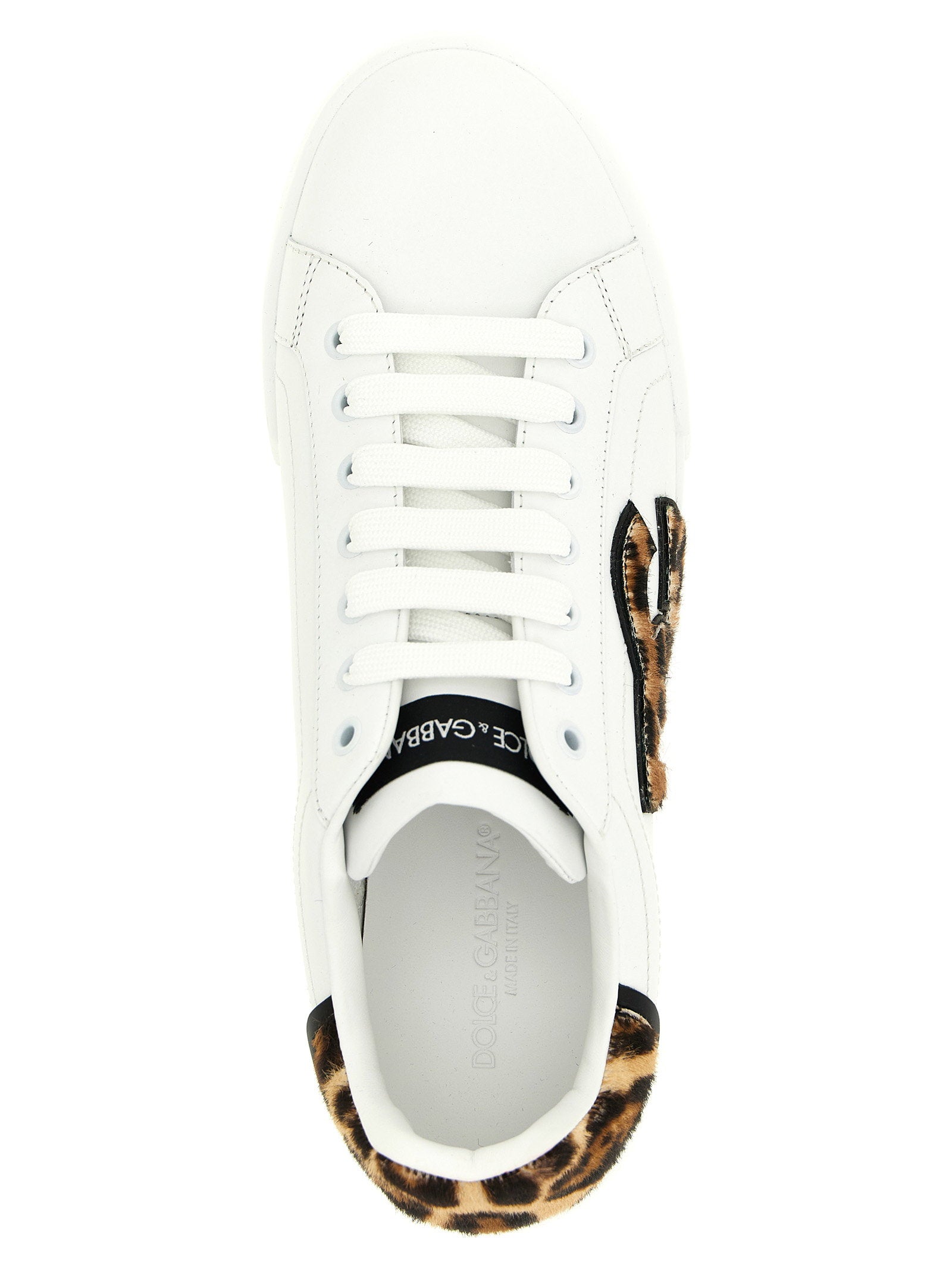 Dolce & Gabbana Portofino Light Strobel Sneakers Brown