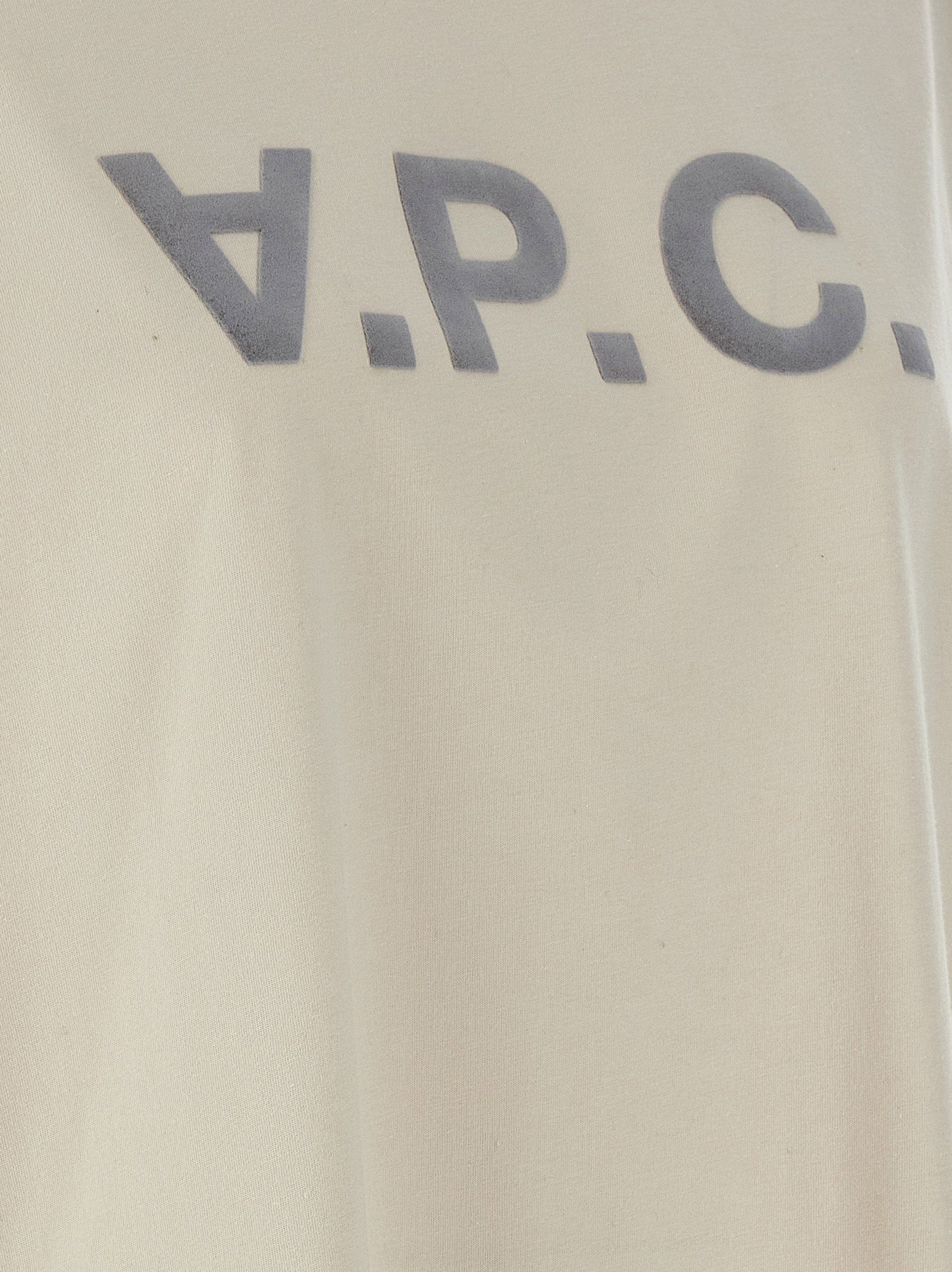 A.p.c. Oversize Grand Vpc T-shirt Beige