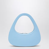 Coperni Micro Baguette Swipe Leather Bag Light Blue