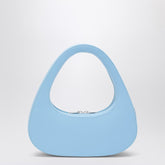 Coperni Micro Baguette Swipe Leather Bag Light Blue