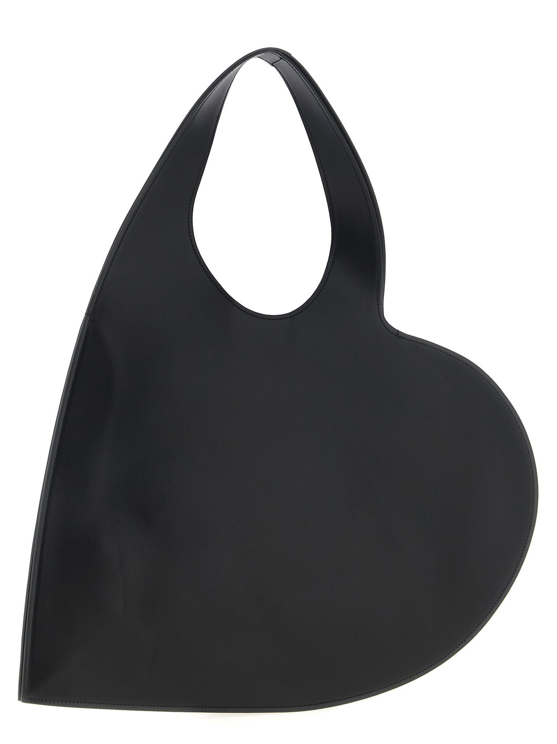 Coperni Double Heart Shoulder Bag Black