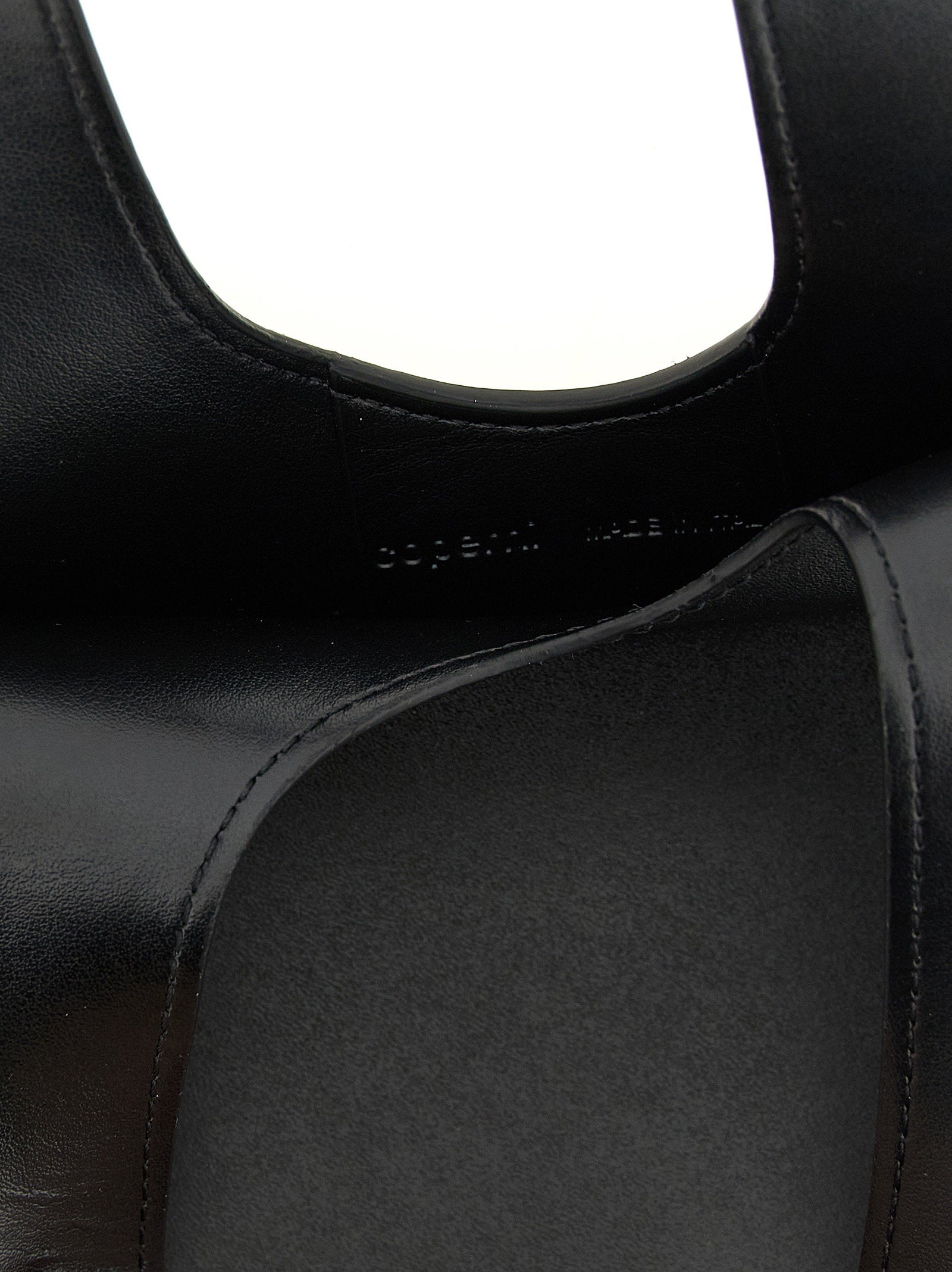 Coperni Mini Heart Handbag Black