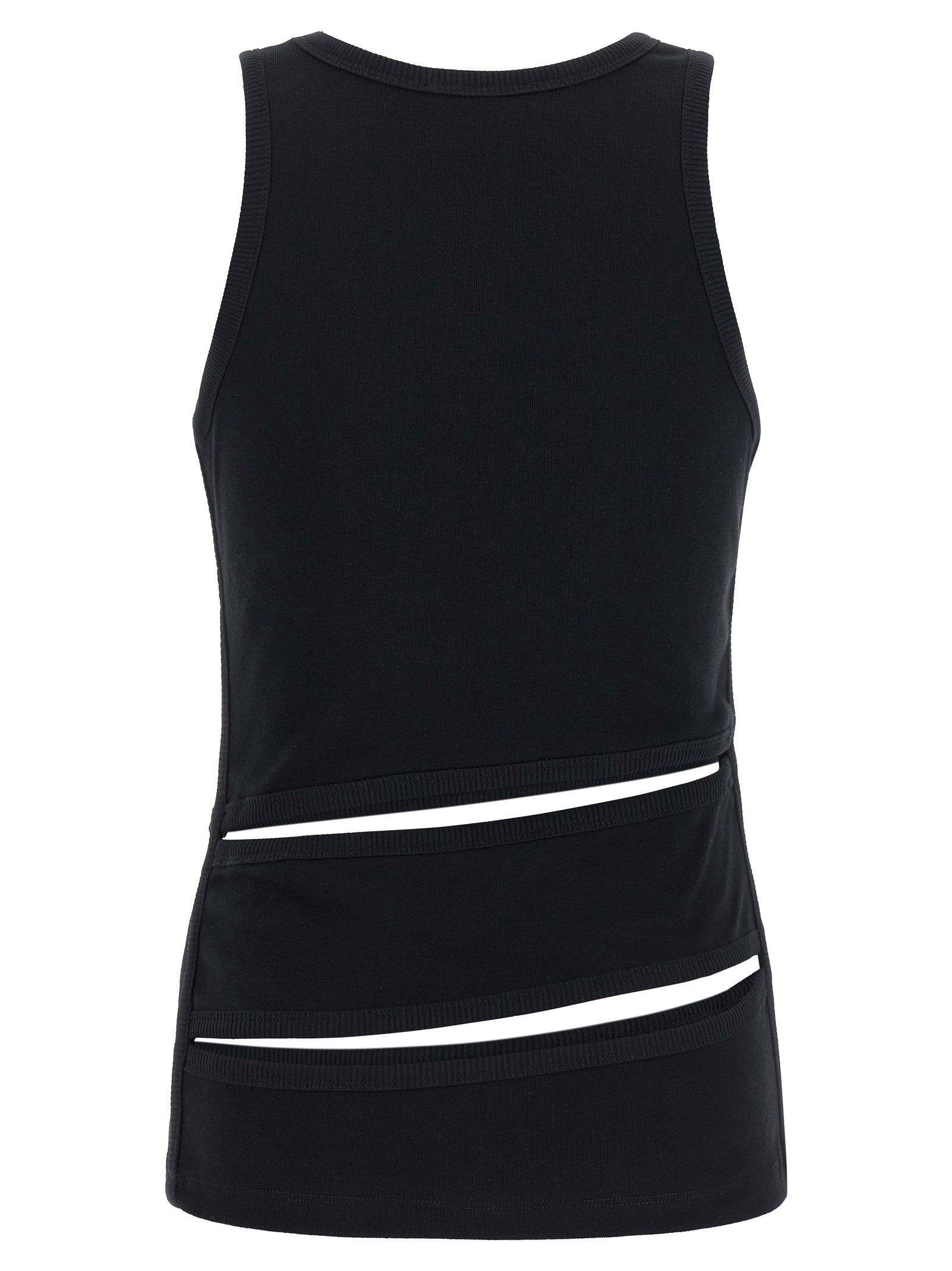 Coperni Spiral Tank Top Black
