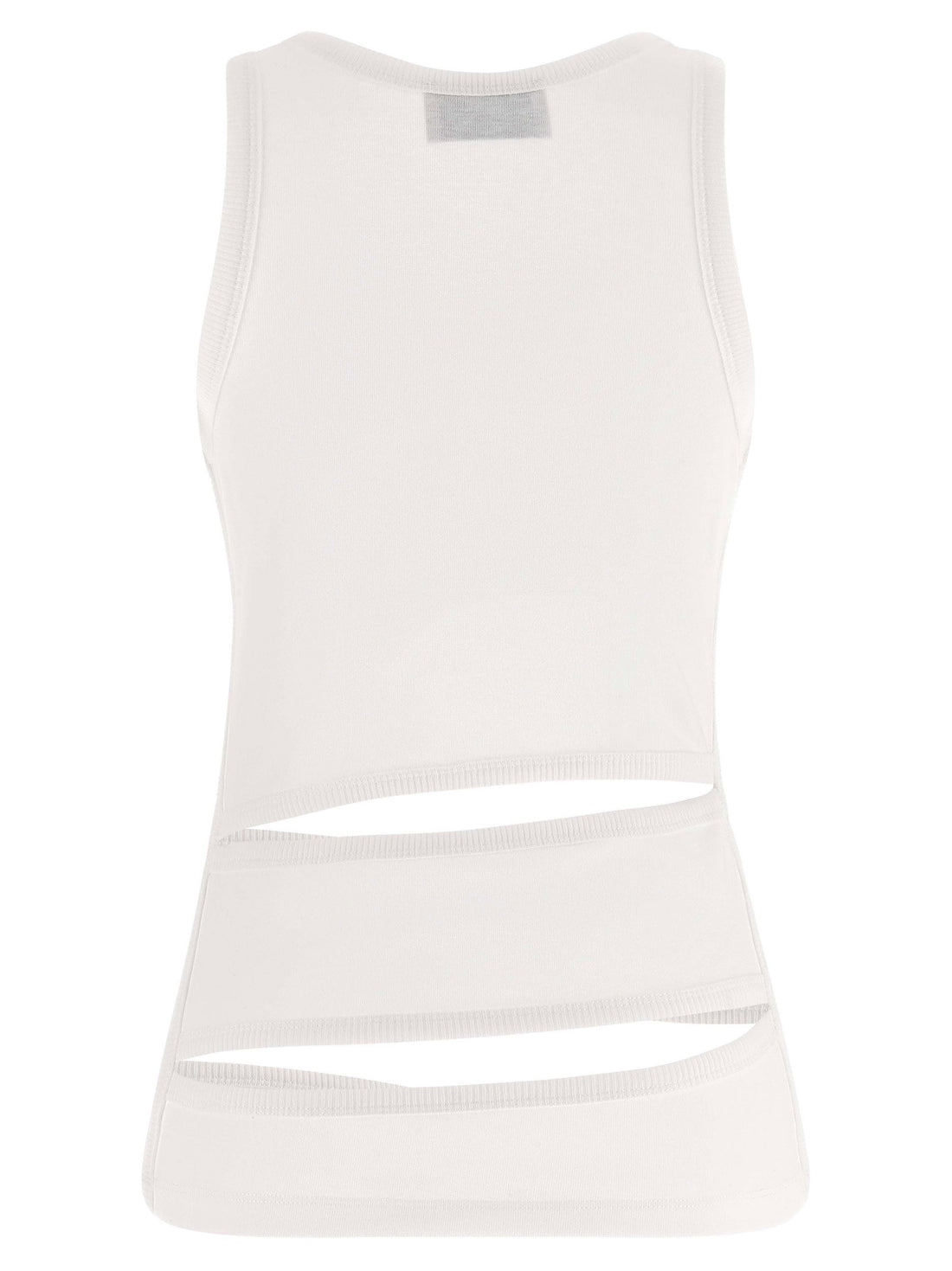 Coperni Spiral Tank Top White