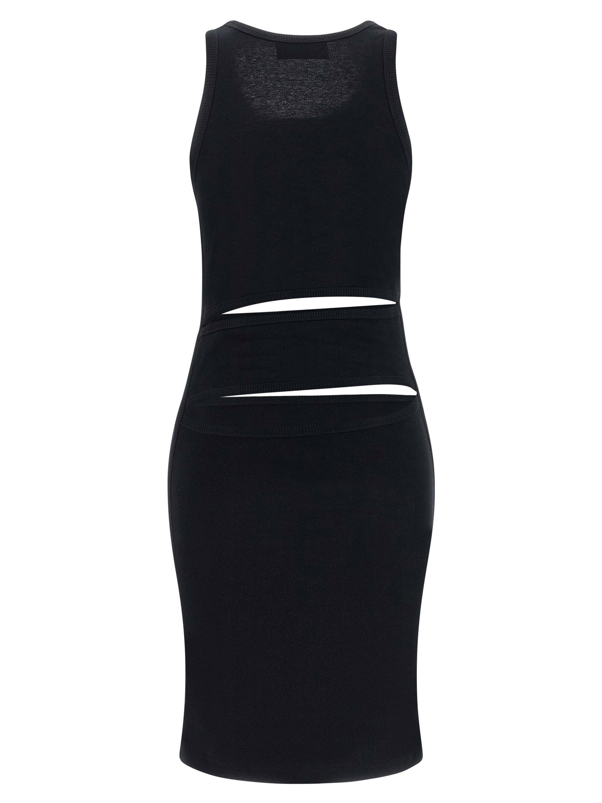 Coperni Spiral Dress Black