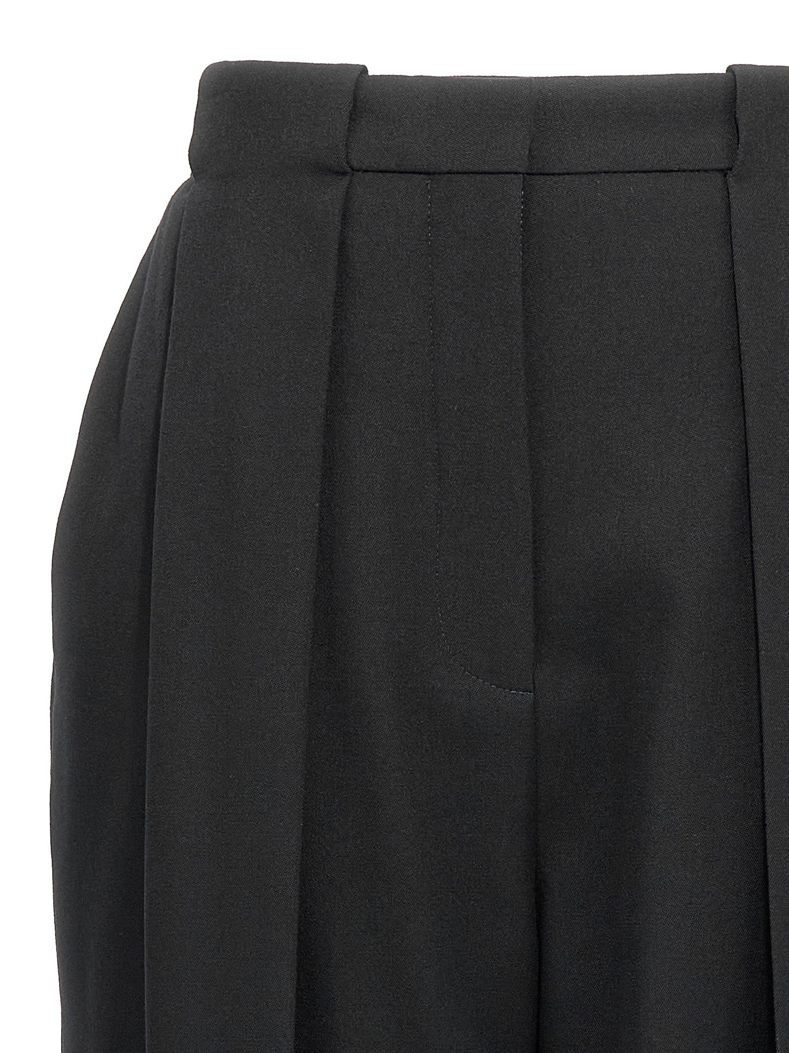 Balmain Grain De Poudre Pants Black