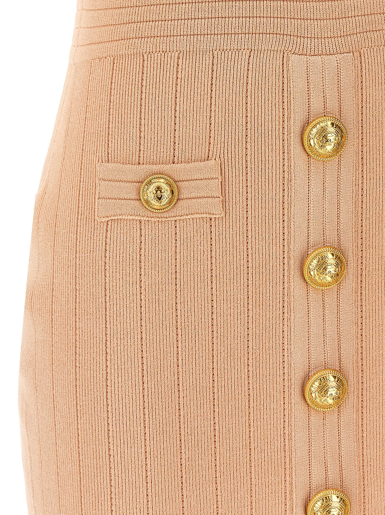 Balmain Chiocciola Dress Pink
