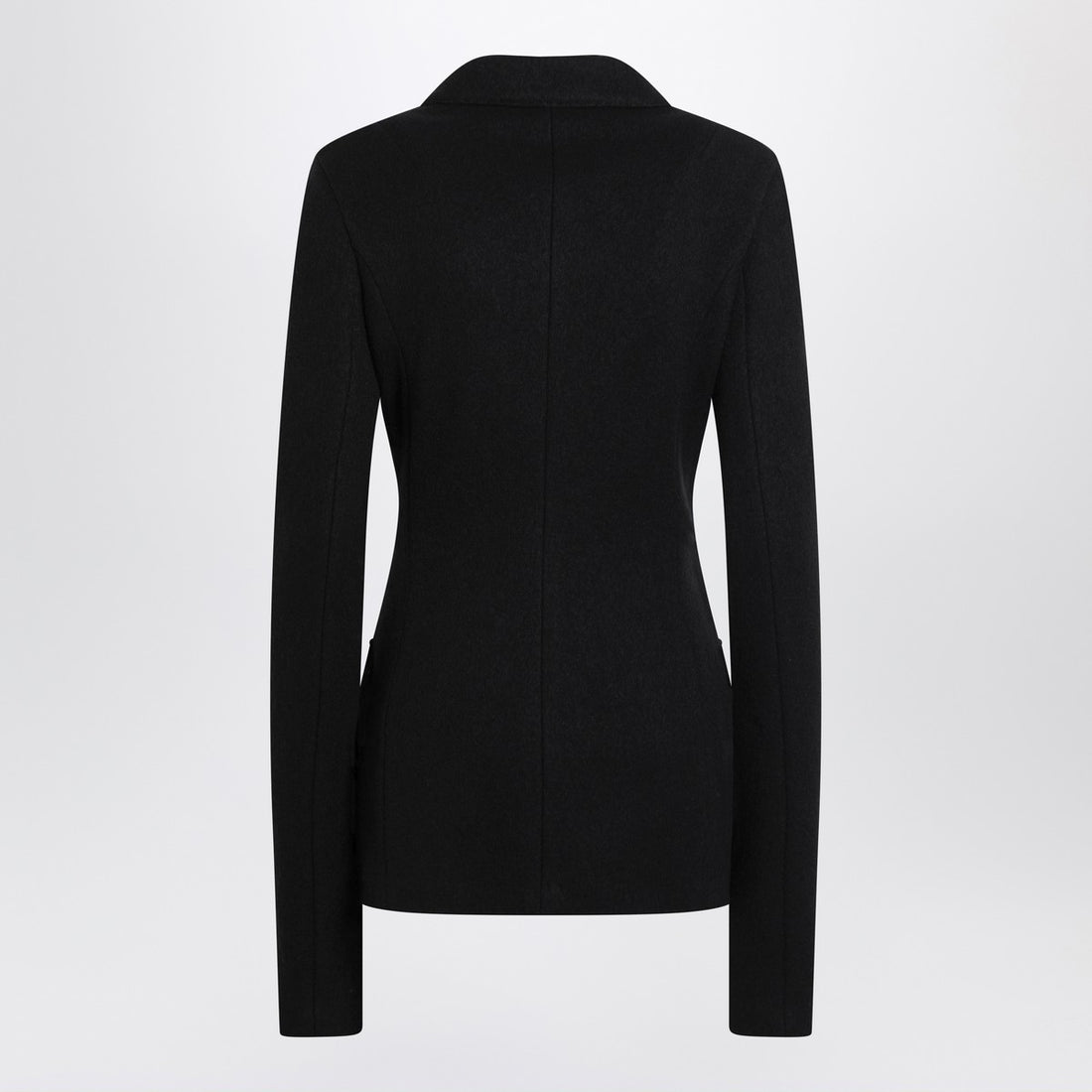 Dolce & Gabbana Double-Breasted Wool Jacket Black