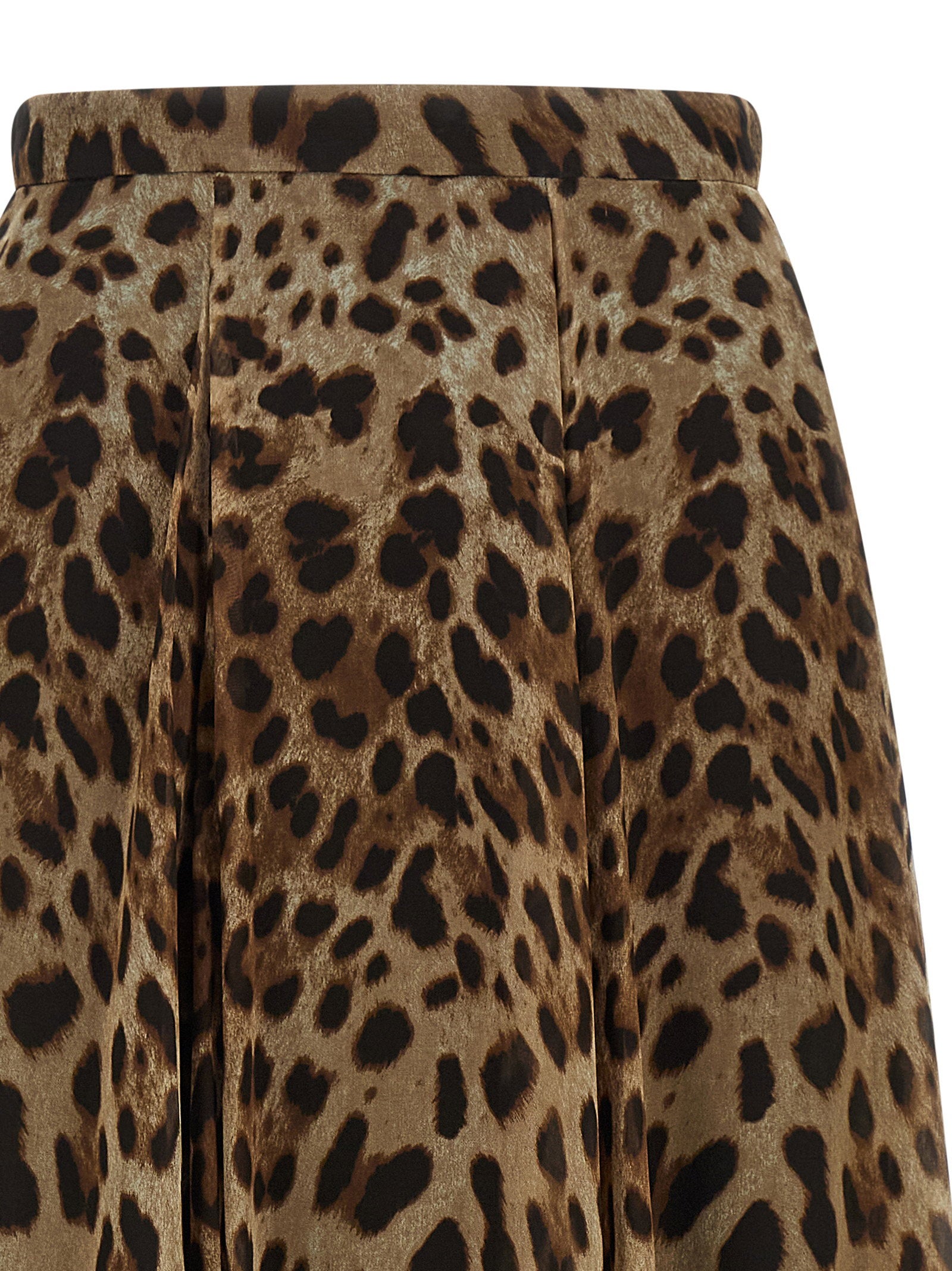 Dolce & Gabbana Leo Skirt Brown
