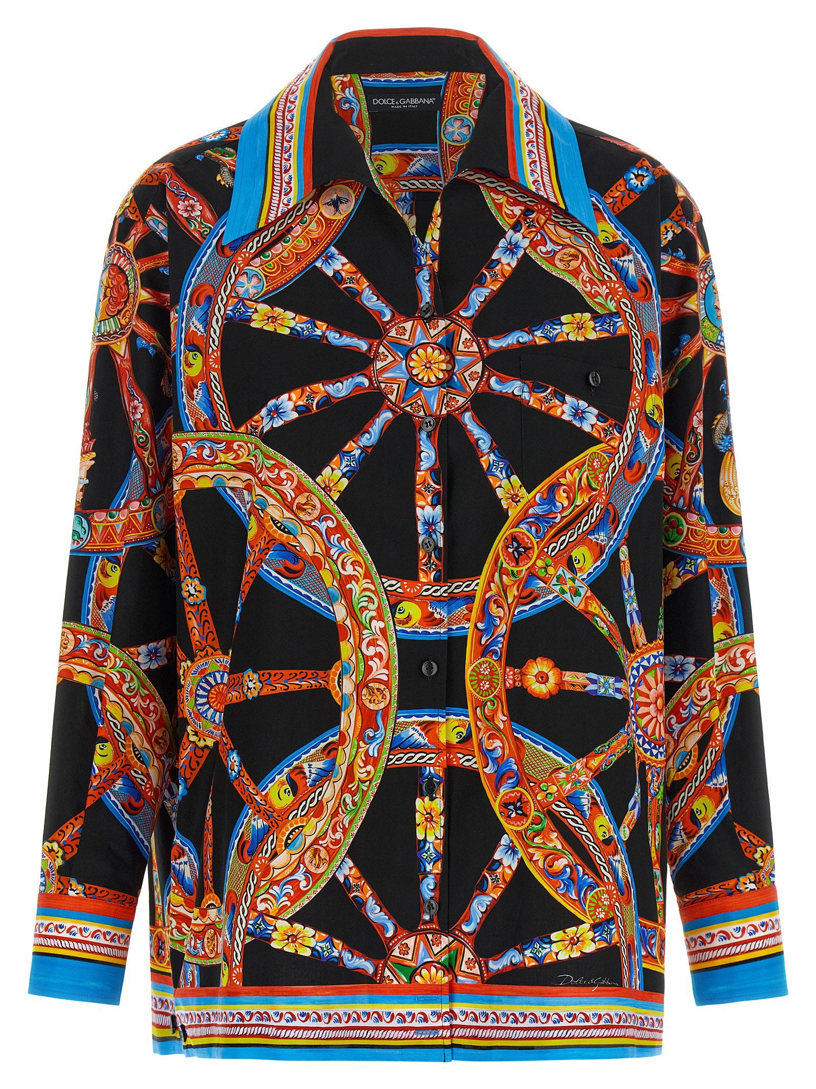 Dolce & Gabbana Hawaii Shirt Multicolor