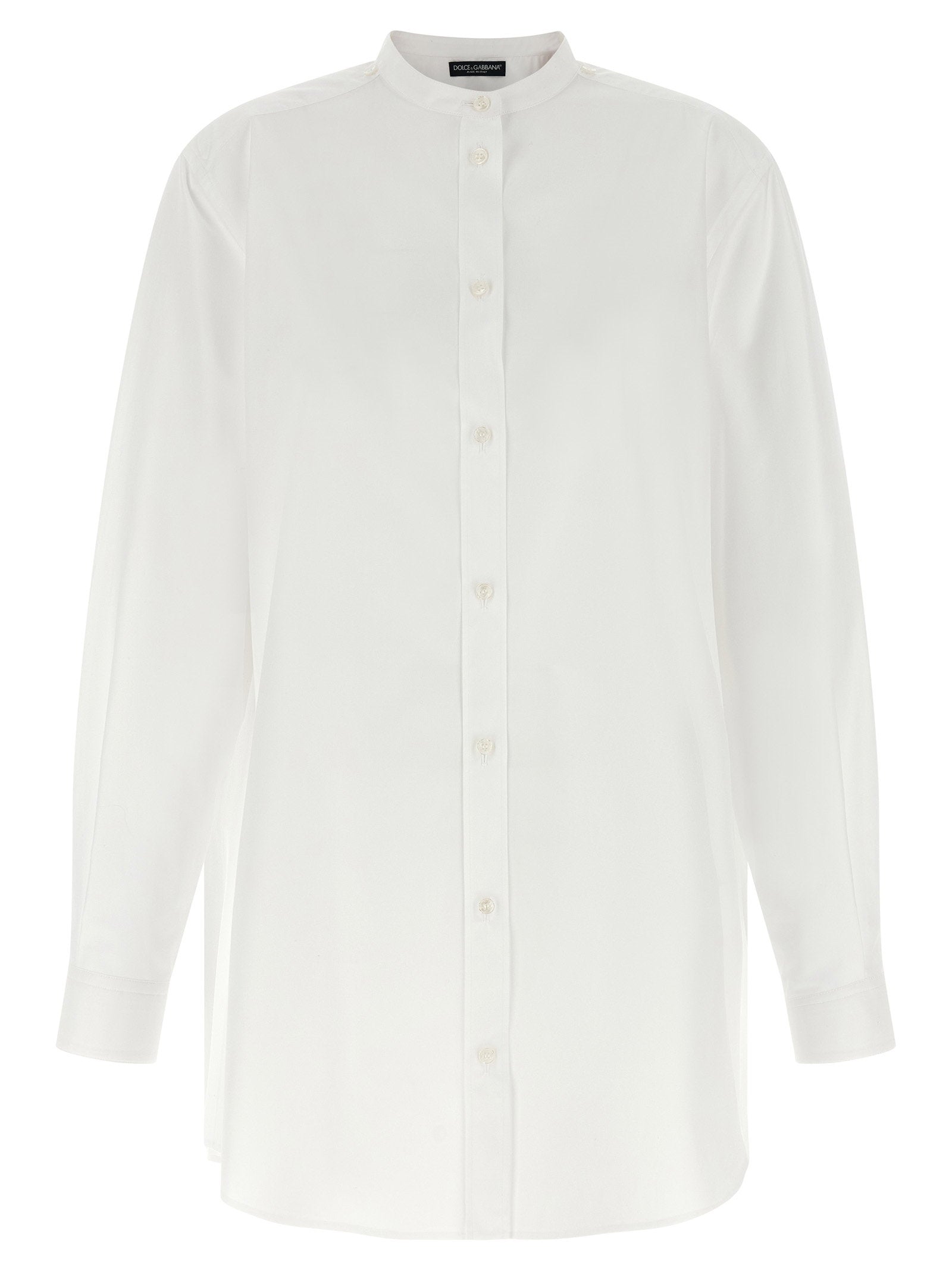 Dolce & Gabbana Shirt With Scarf White