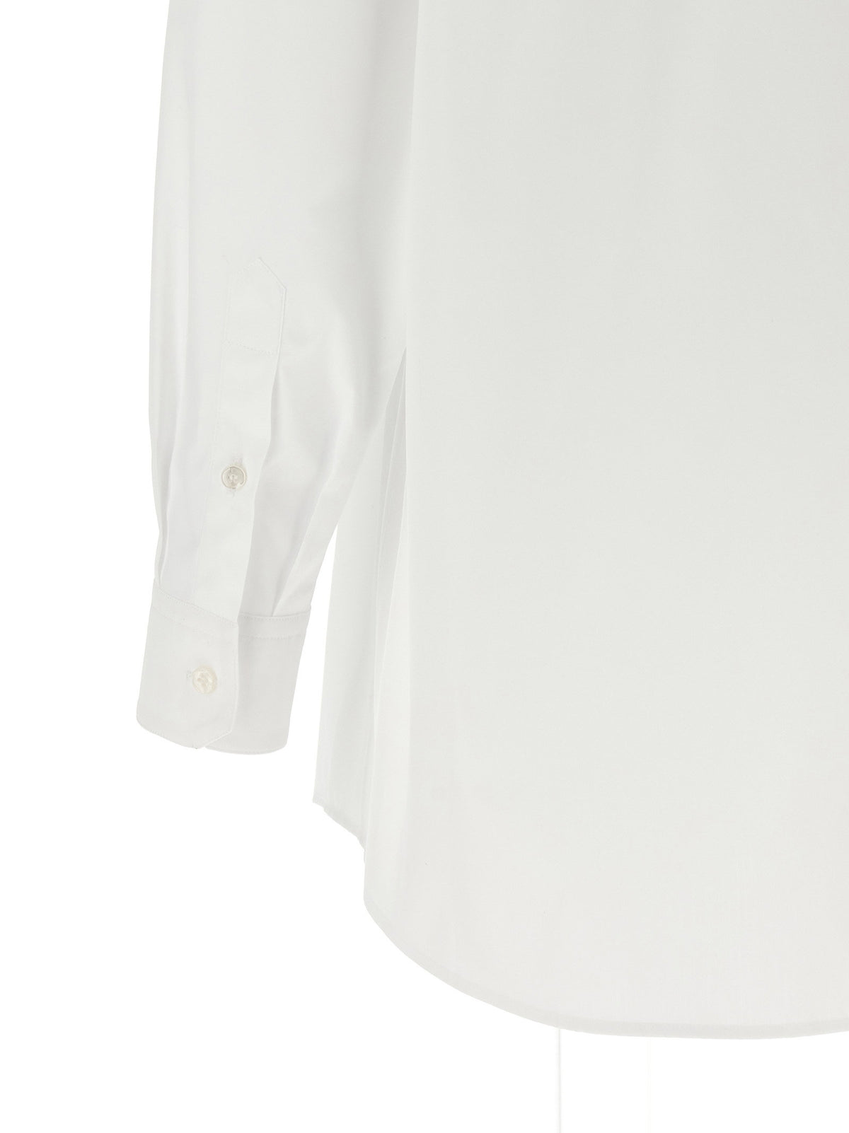 Dolce & Gabbana Shirt With Scarf White