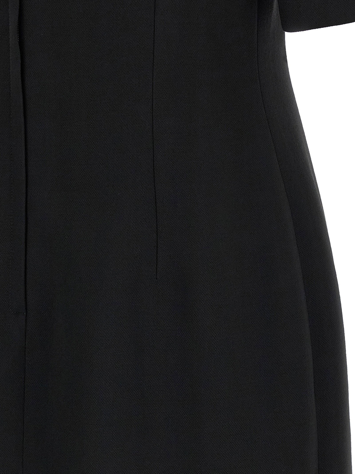 Dolce & Gabbana Double Crêpe Dress Black