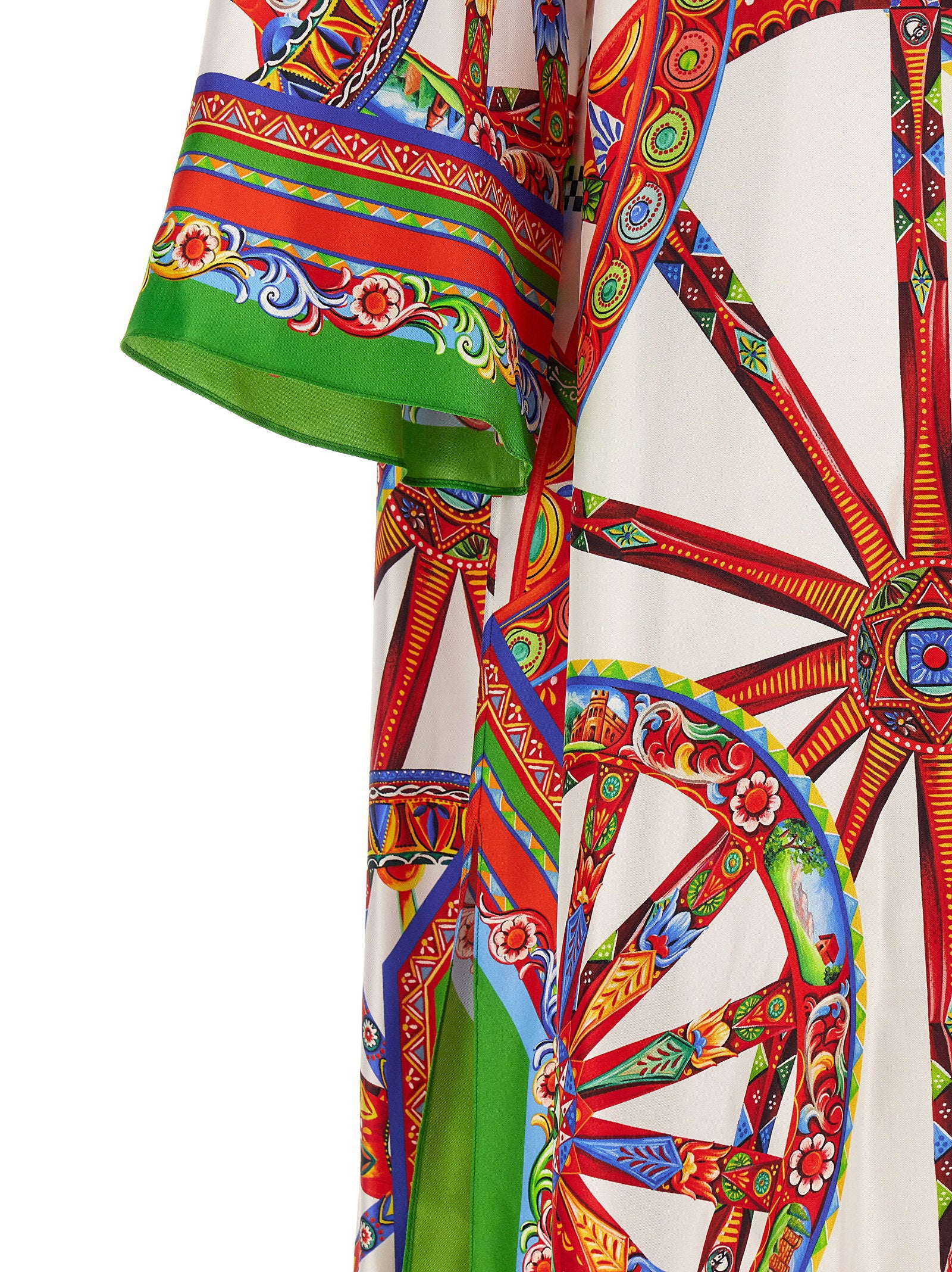 Dolce & Gabbana Carretto Dress Multicolor