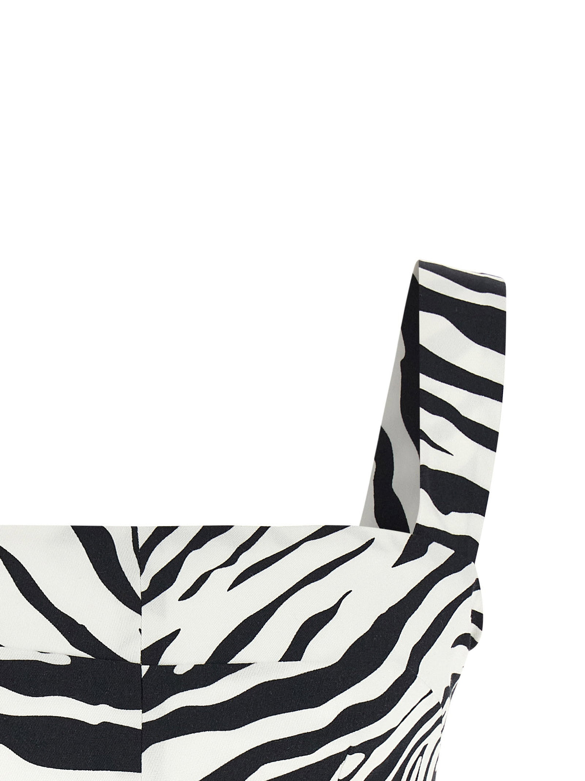 Dolce & Gabbana Zebra Top White/black