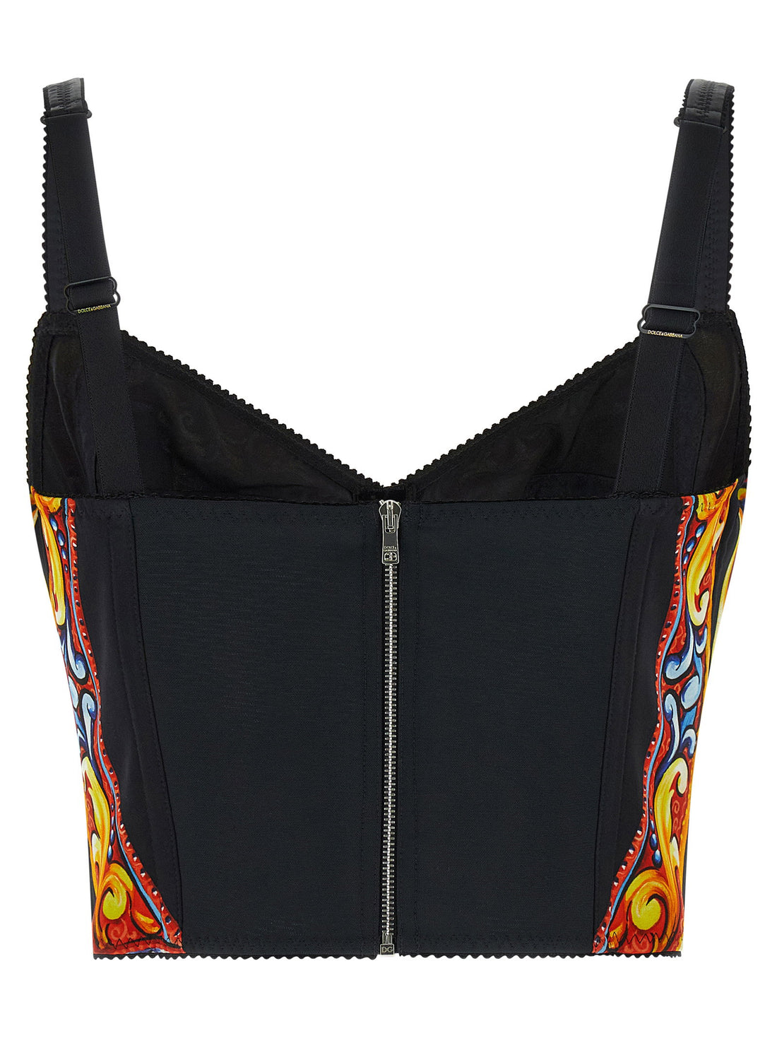 Dolce & Gabbana Carretto Top Multicolor
