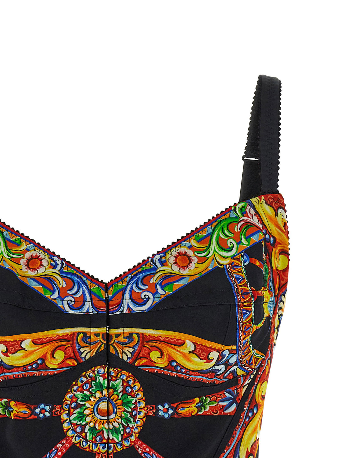Dolce & Gabbana Carretto Top Multicolor