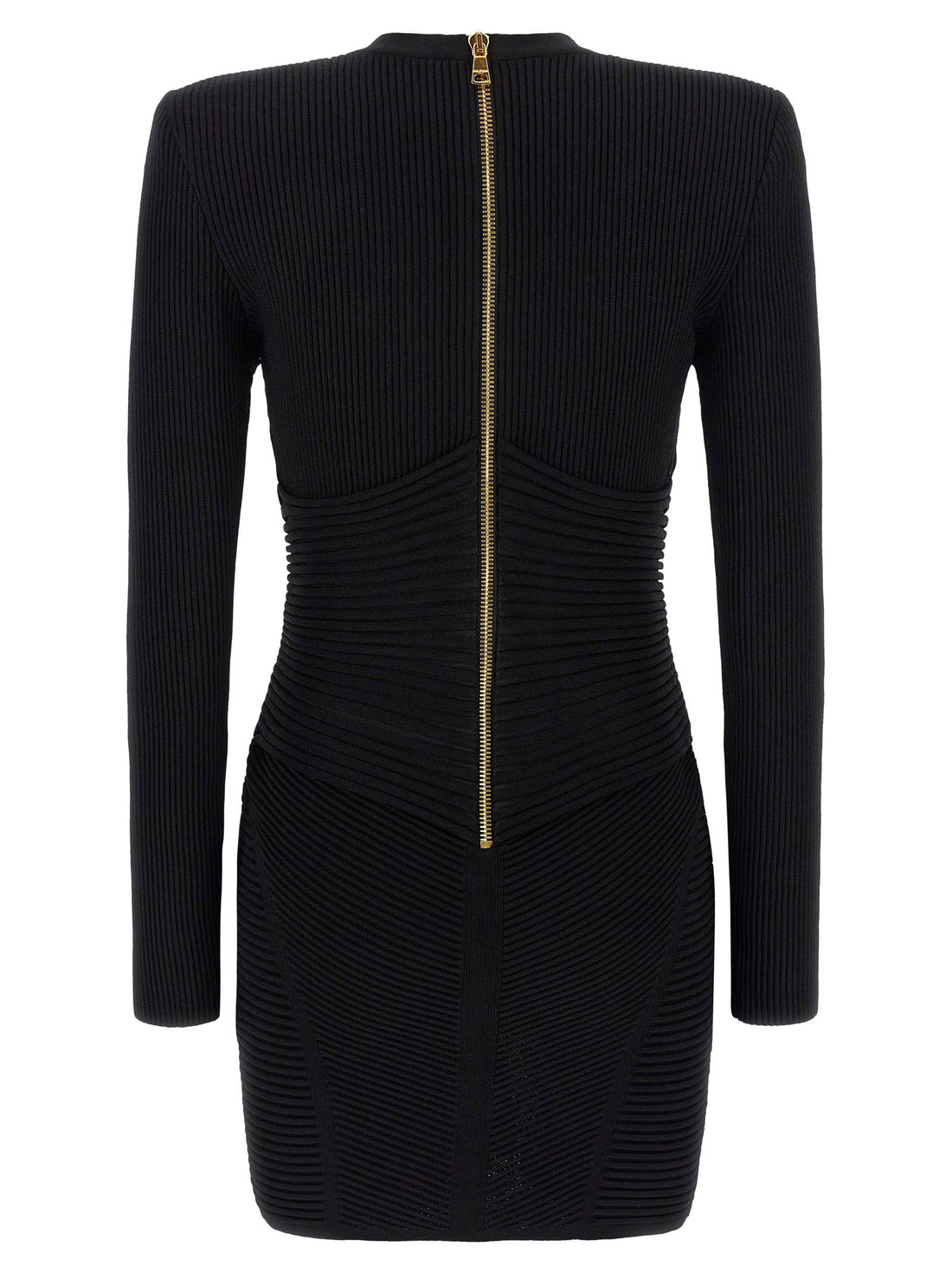 Balmain Bodycon Dress Black