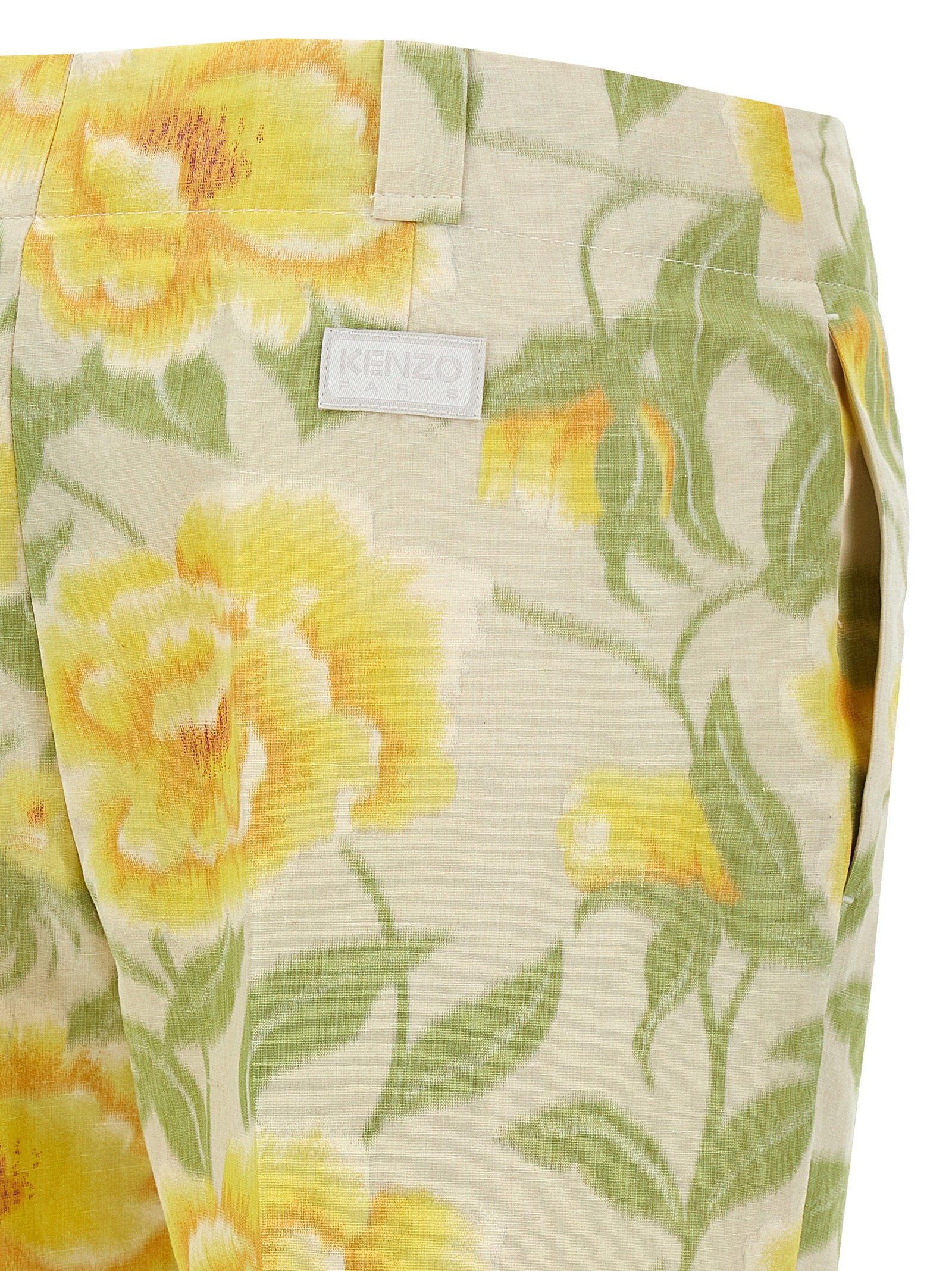 Kenzo Peonies Pants Multicolor