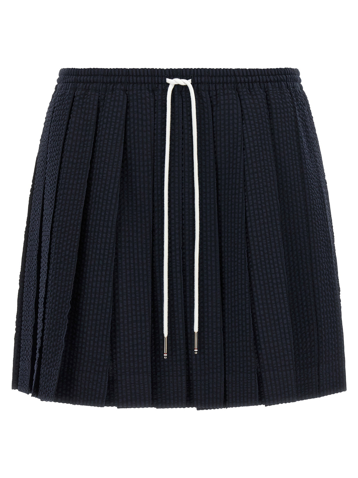 Thom Browne Striped Skirt Blue