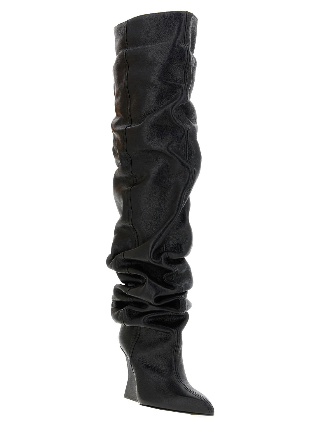 Balmain Cuissardes Leather Black