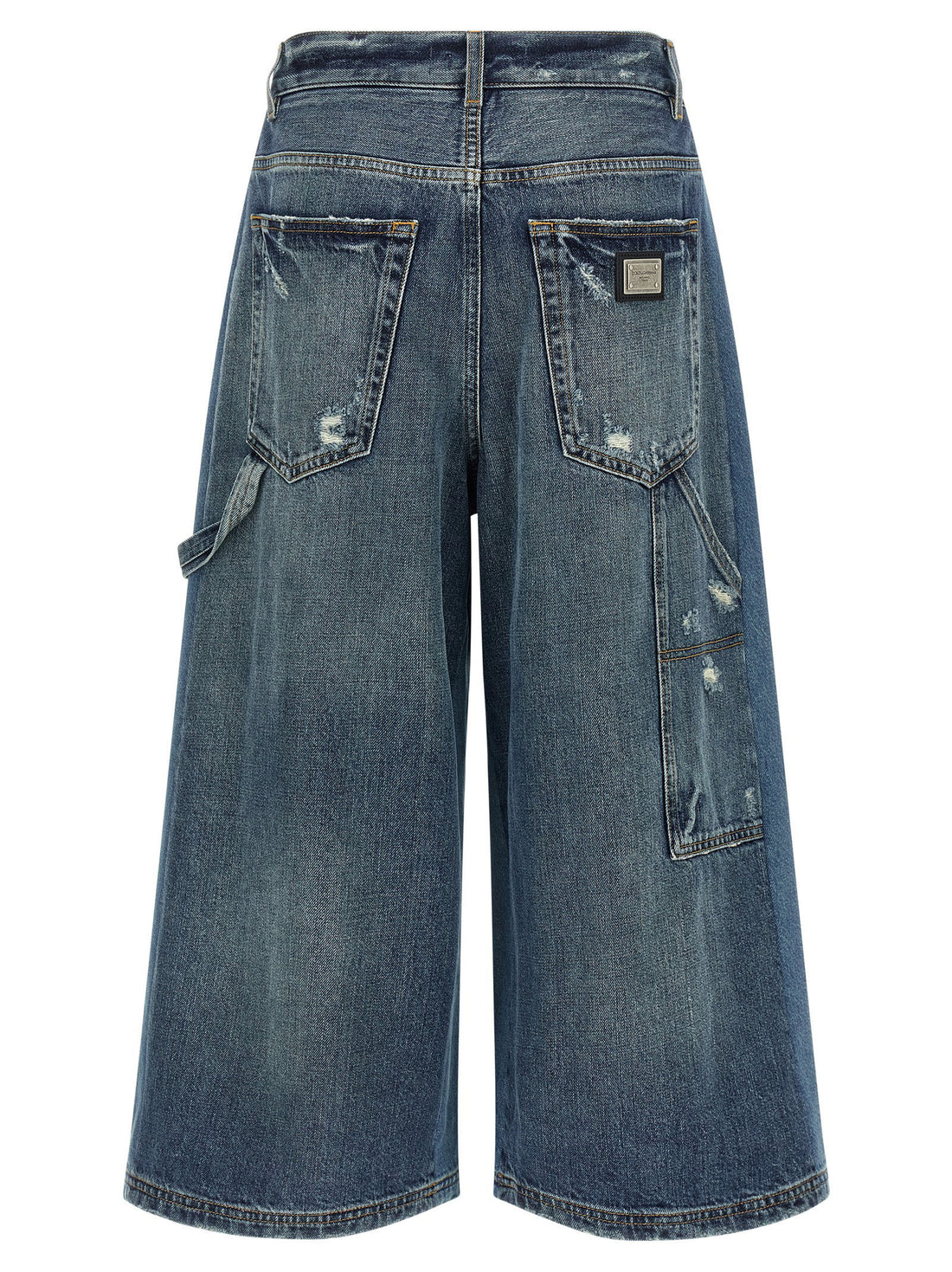 Dolce & Gabbana Denim Bermuda Shorts Blue